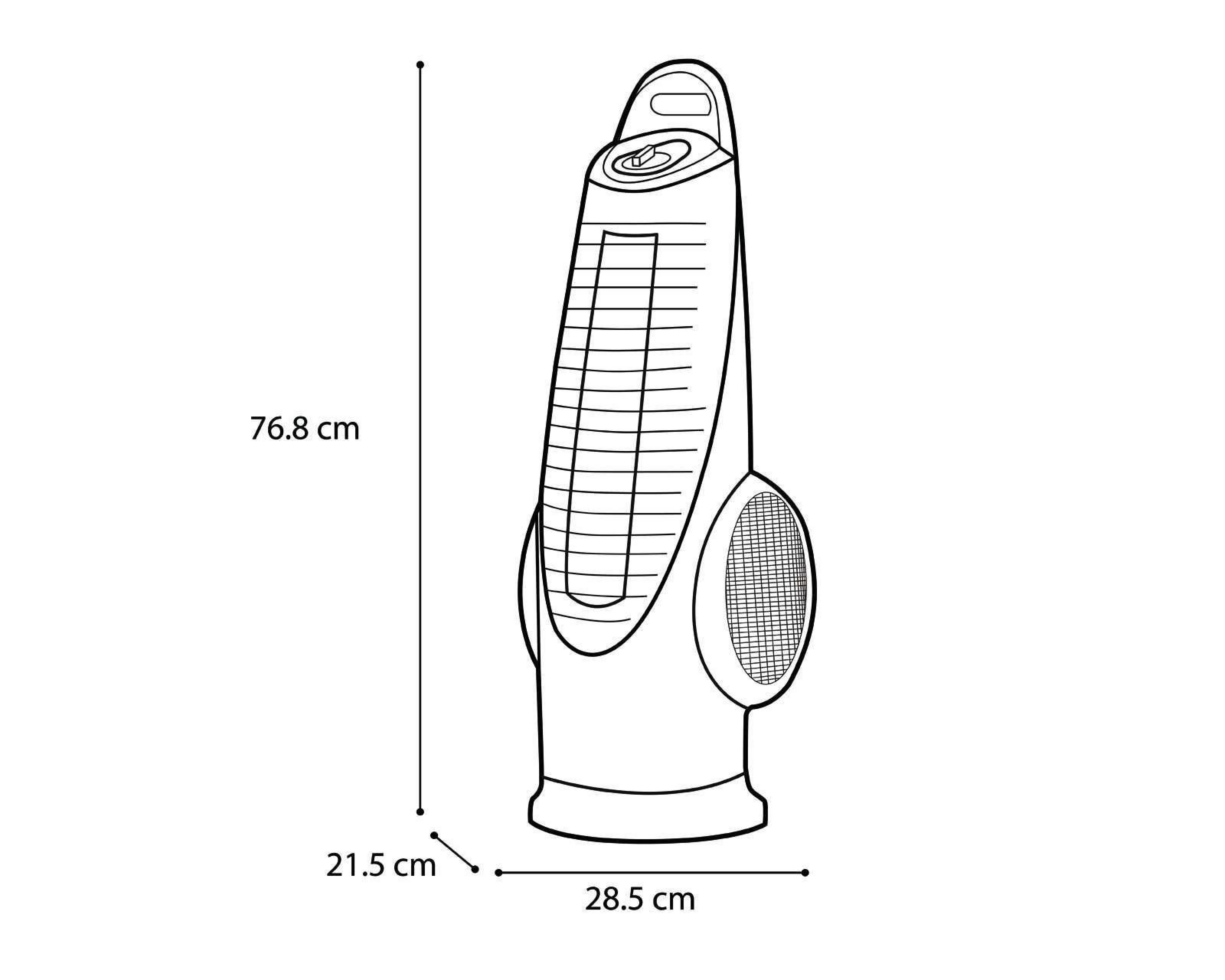 Foto 4 | Ventilador de Torre Record