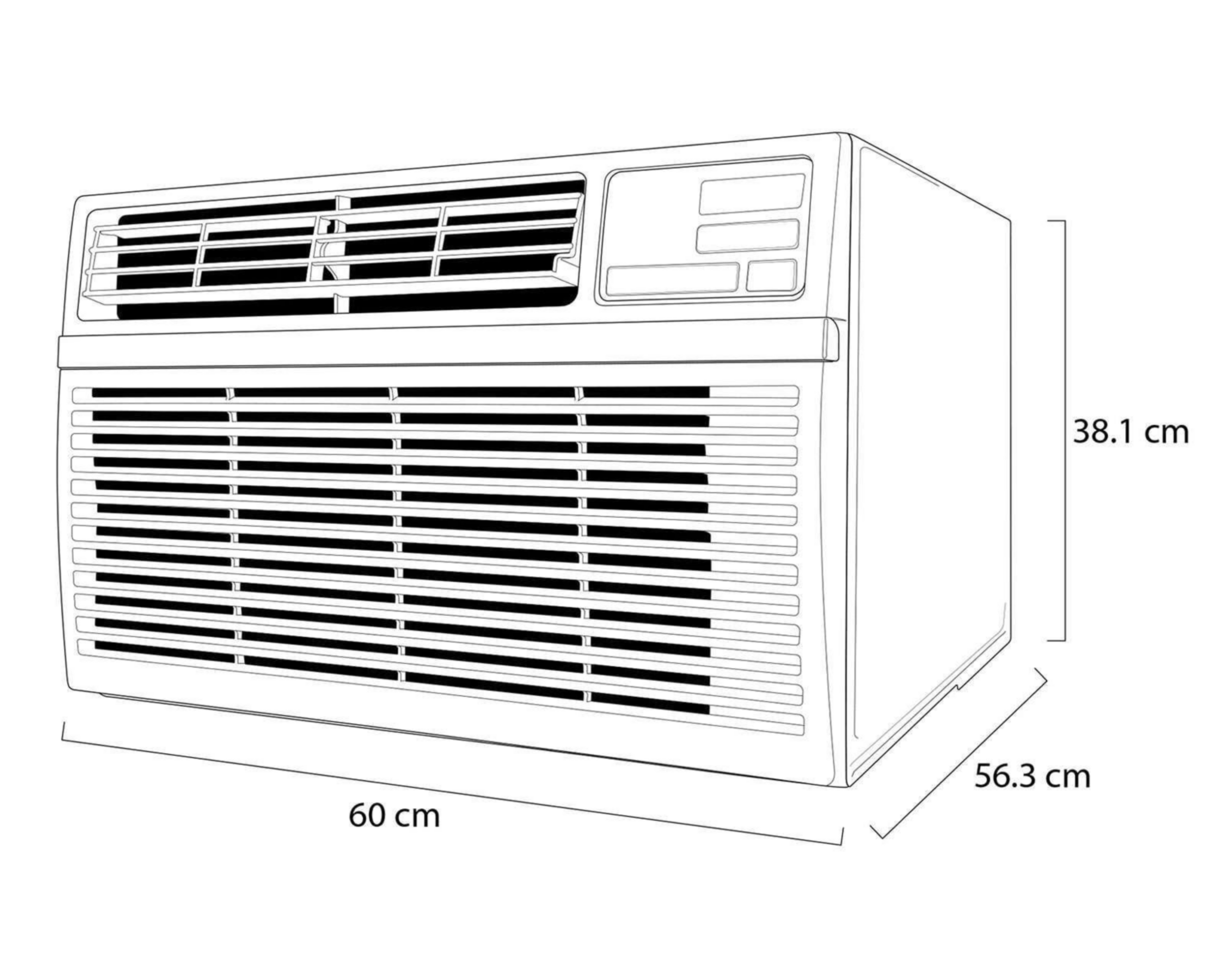 Foto 8 pulgar | Aire Acondicionado de Ventana LG 1 Tonelada 115V Solo Frío W121CE