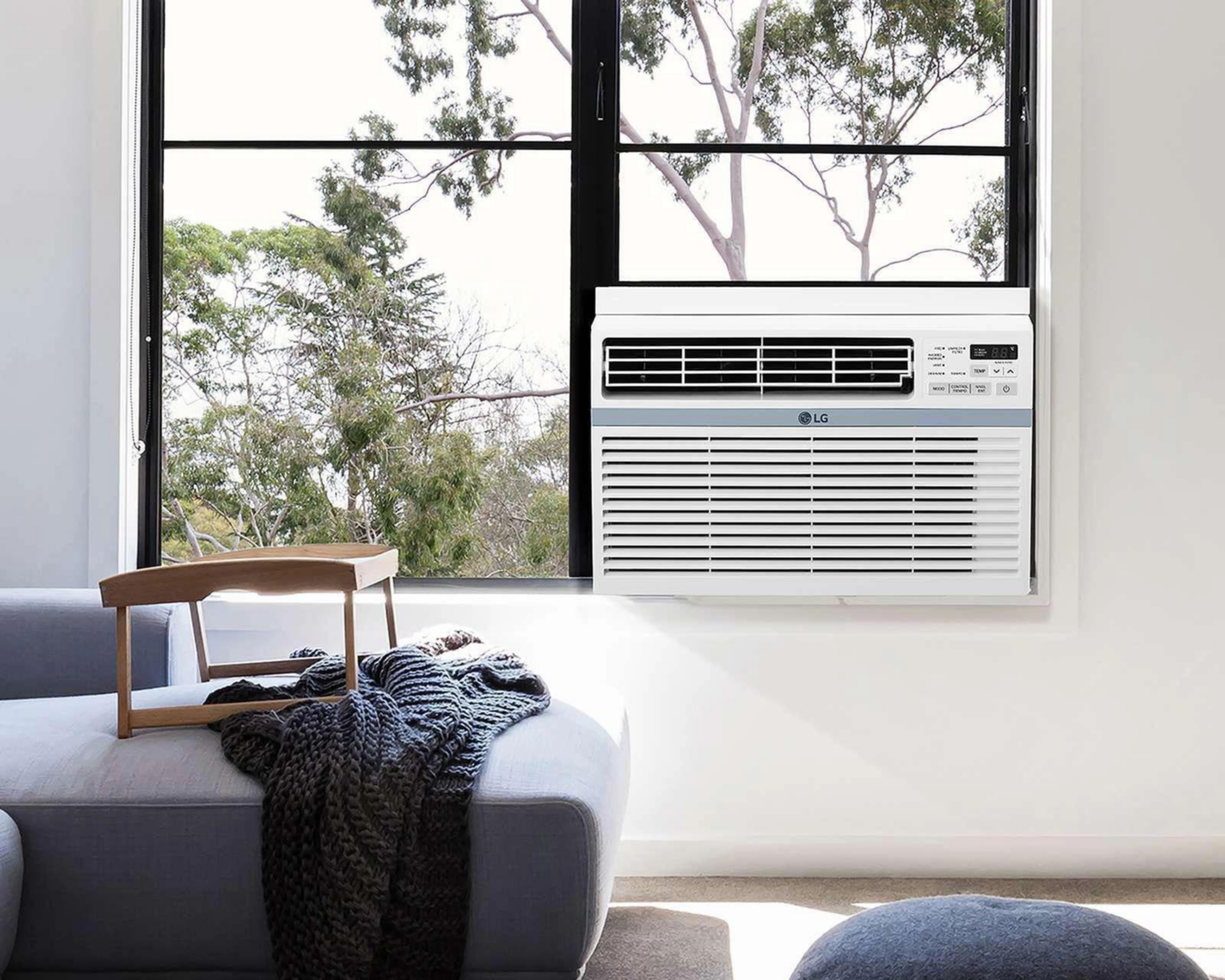 Foto 7 | Aire Acondicionado de Ventana LG 1.5 Tonelada 220V Solo Frío W182CE