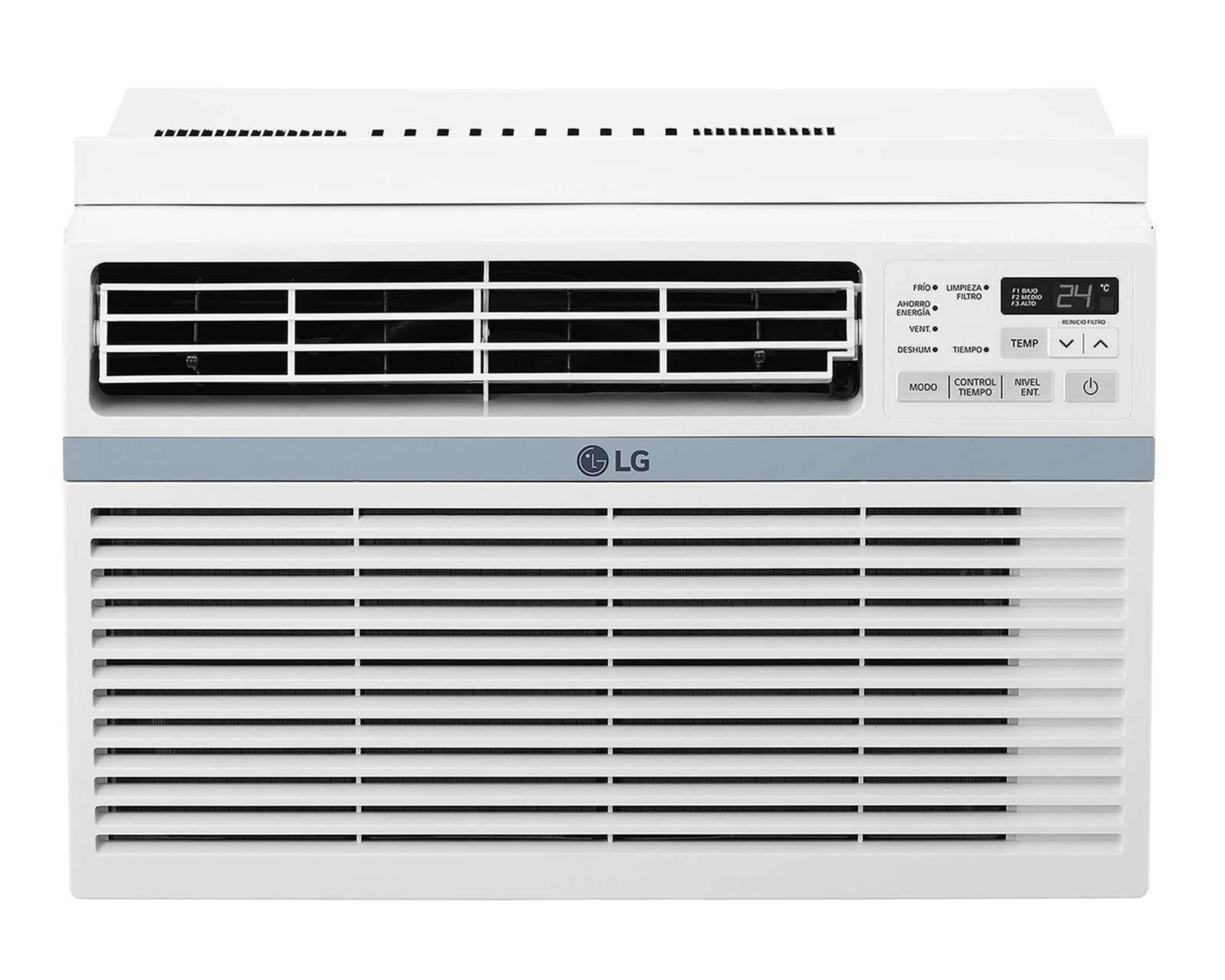 Foto 2 pulgar | Aire Acondicionado de Ventana LG 1 Tonelada 220V Solo Frío W242CE