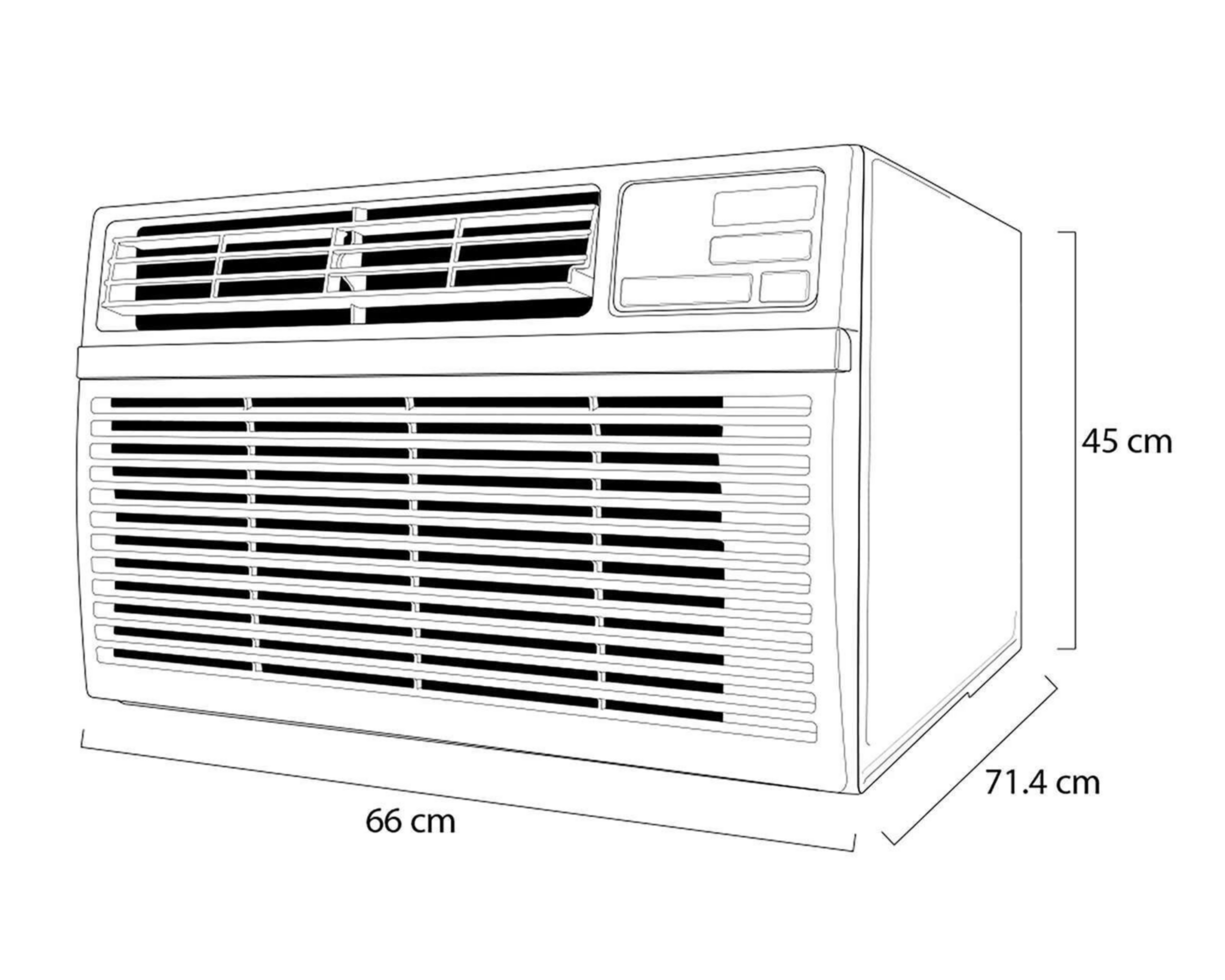 Foto 7 pulgar | Aire Acondicionado de Ventana LG 1 Tonelada 220V Solo Frío W242CE