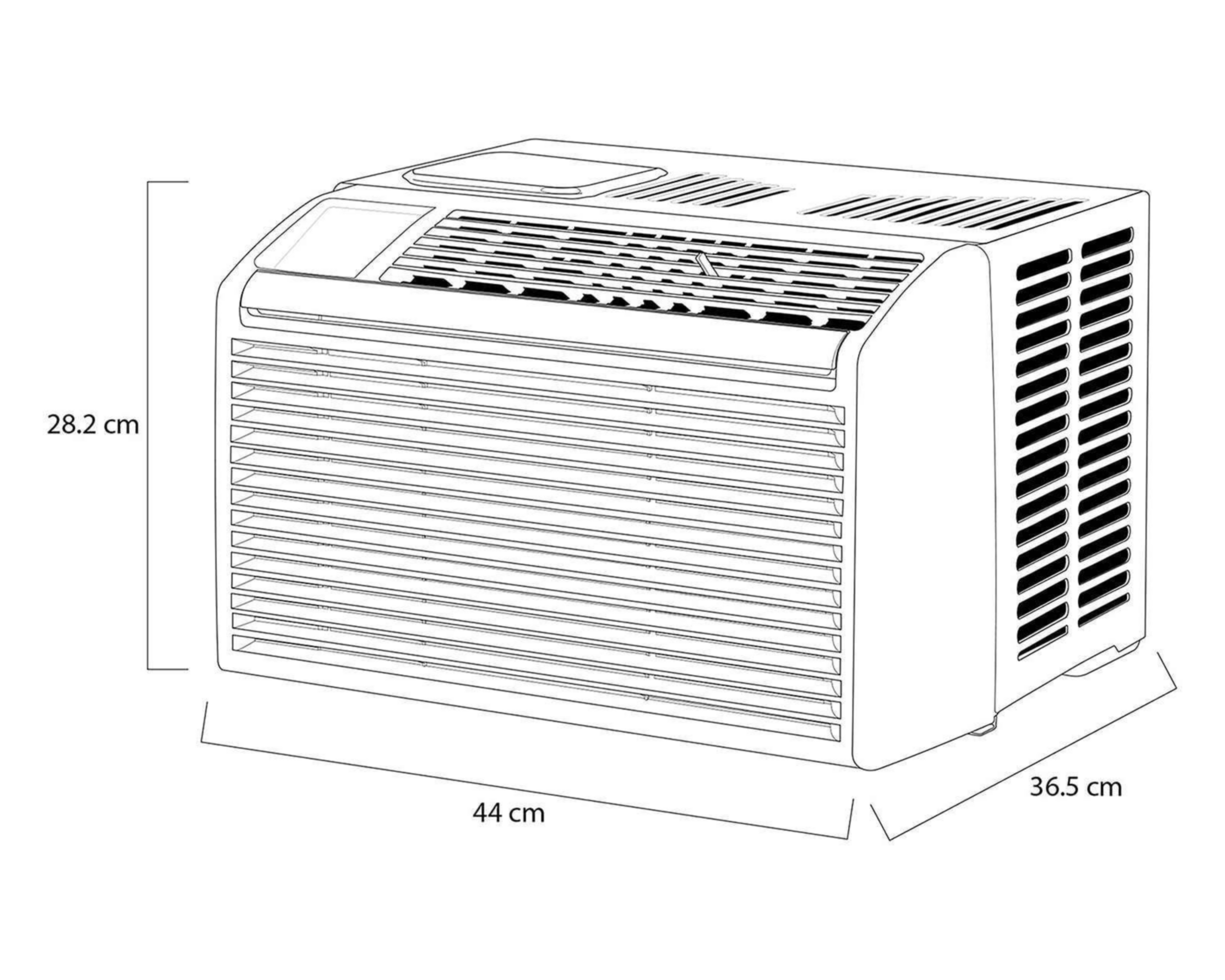 Foto 5 | Aire Acondicionado de Ventana LG 1/2 Tonelada 115V Solo Frío W051CE