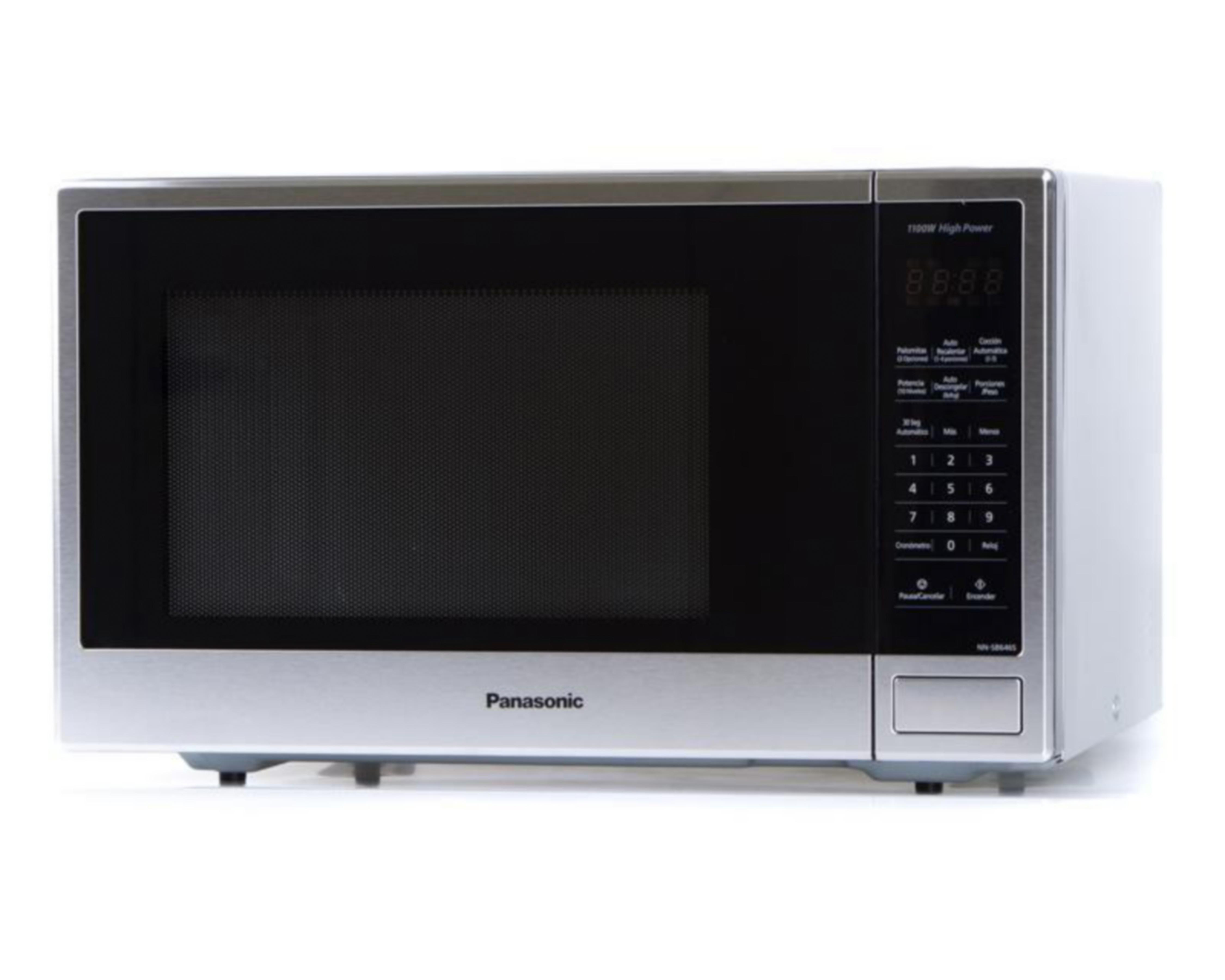 Foto 3 pulgar | Horno de Microondas Panasonic 1.3 Pies NN-SB646SRUH Gris