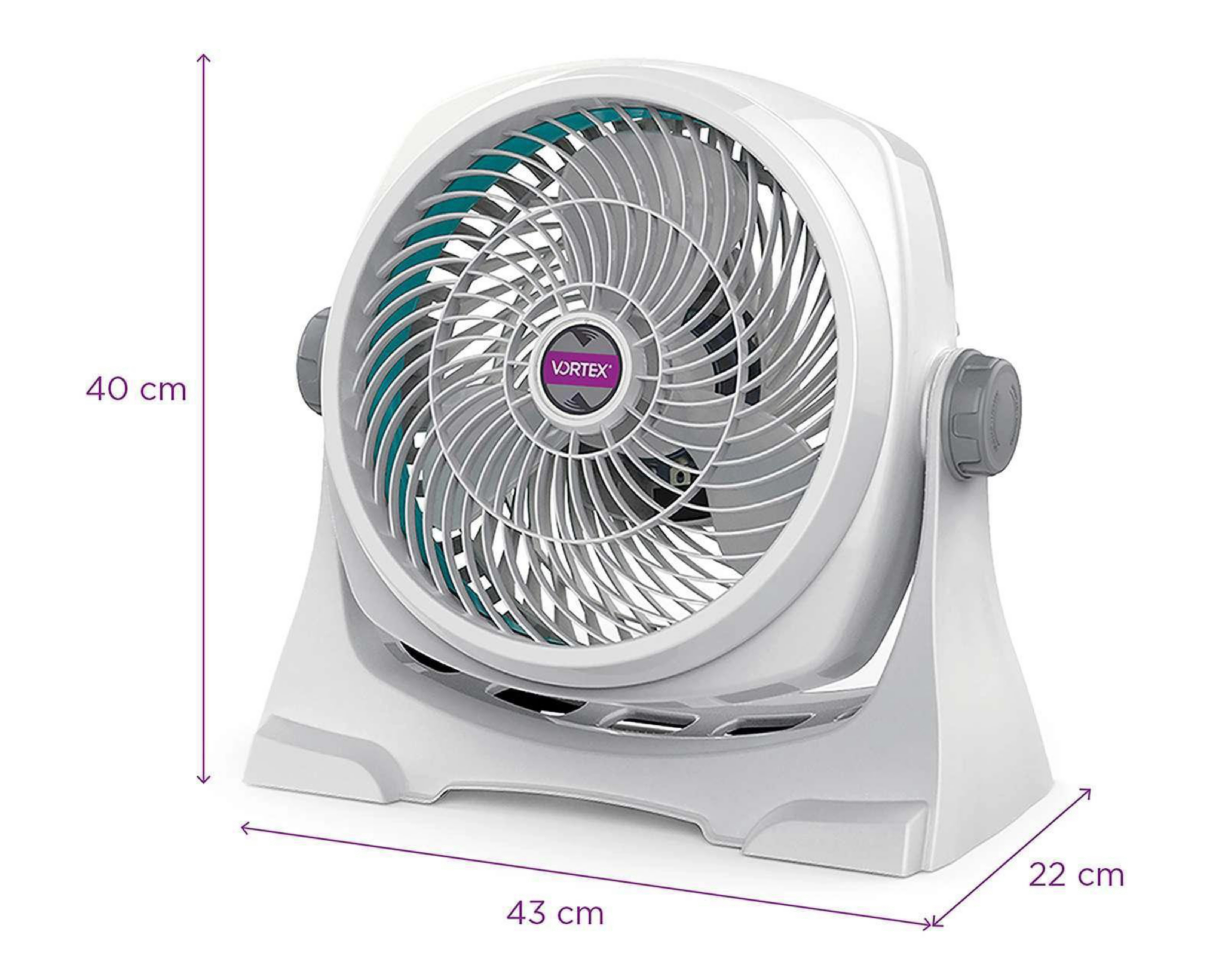 Foto 7 | Ventilador 2 en 1 Vortex 12"