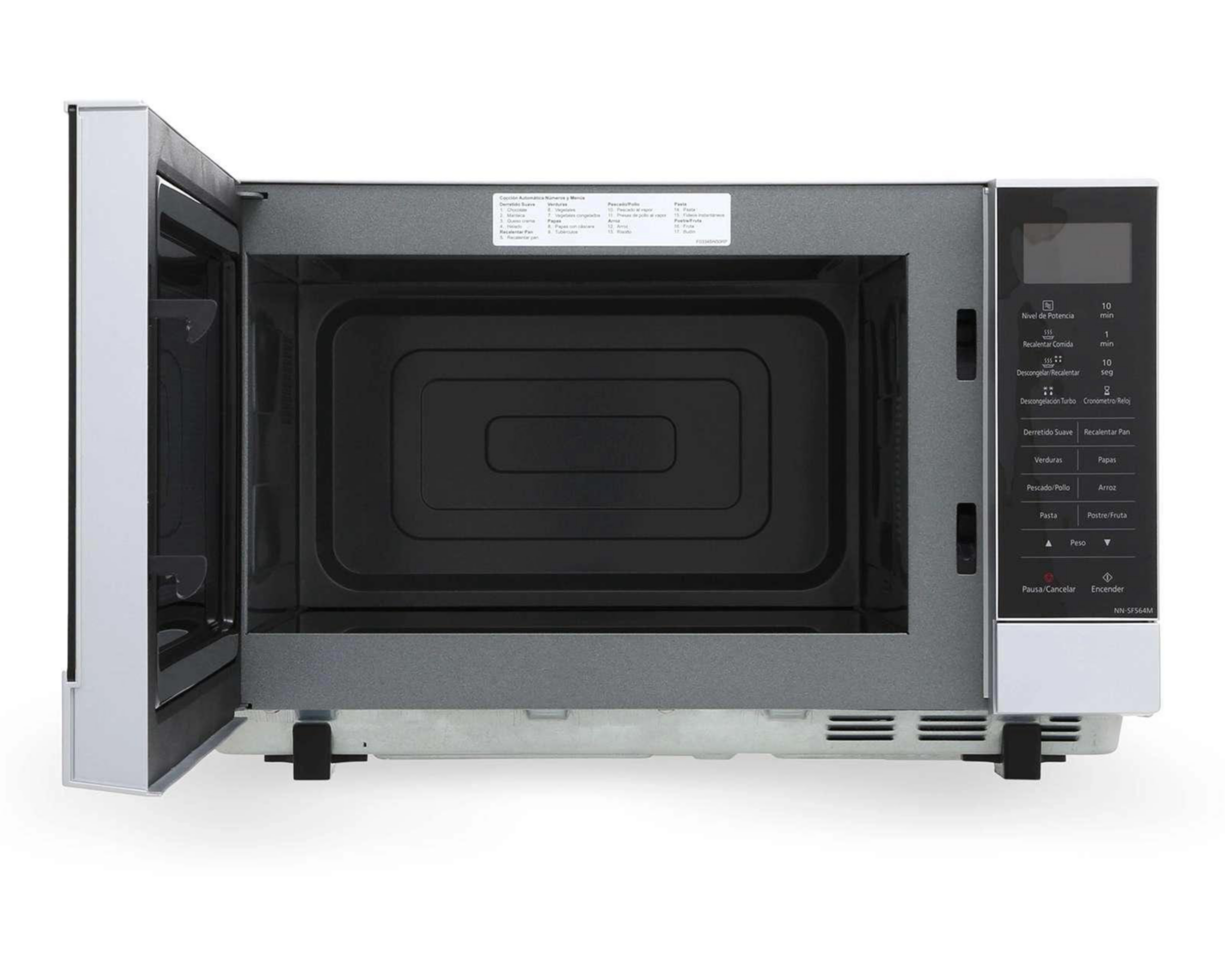 Foto 5 pulgar | Horno de Microondas Panasonic 1.0 Pies NN-SF564MRPH Plateado