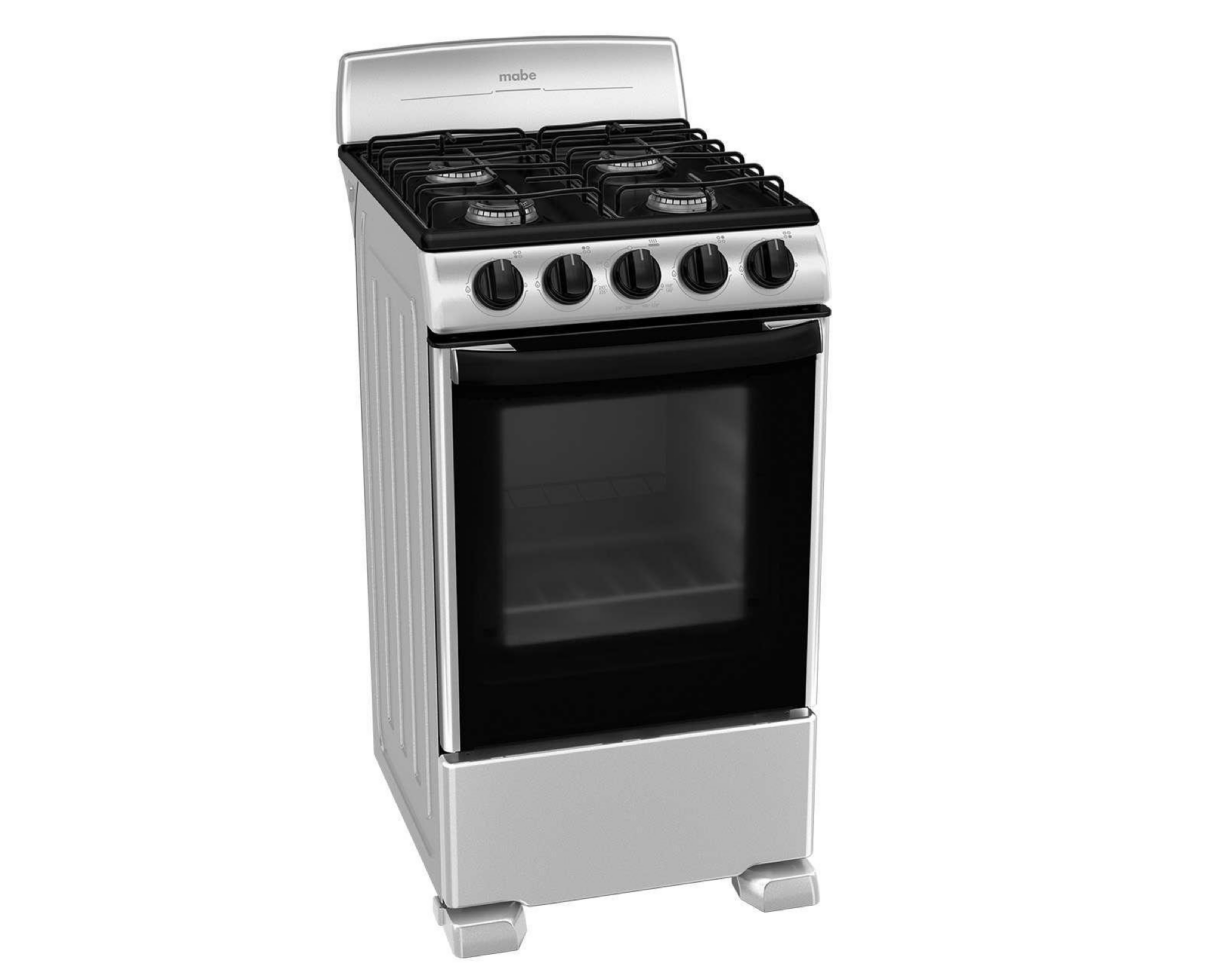 Estufa Mabe de Piso 20" con 4 Quemadores de Gas EM5032BAPS0