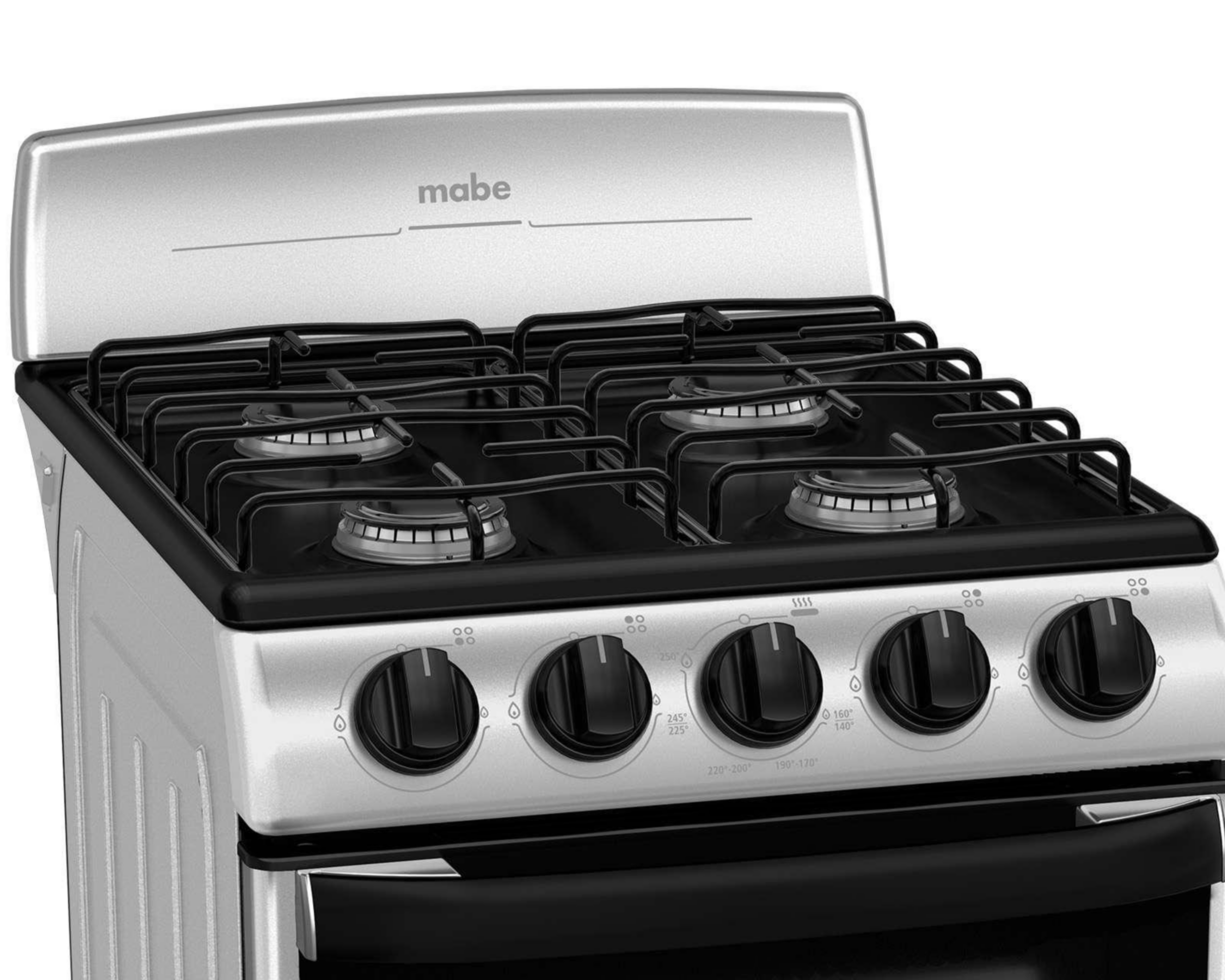 Foto 5 pulgar | Estufa Mabe de Piso 20" con 4 Quemadores de Gas EM5032BAPS0