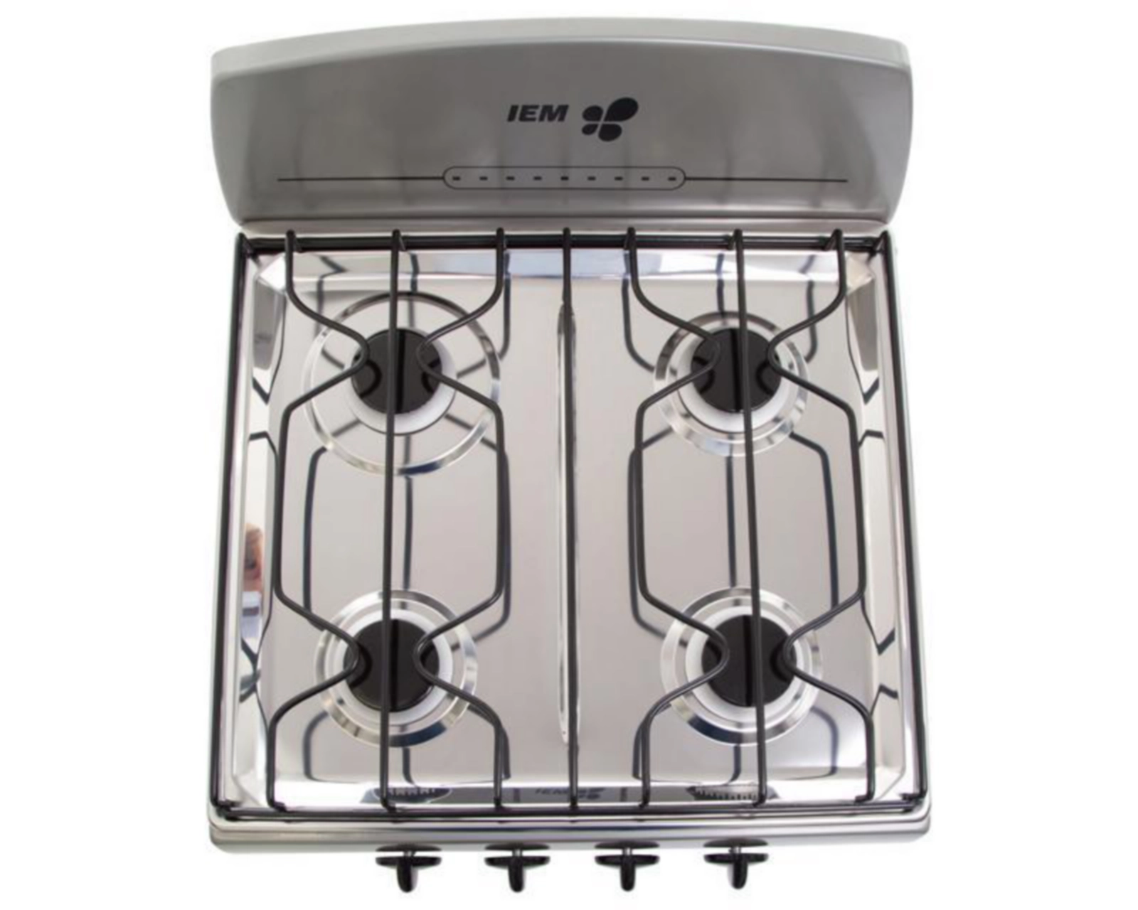 Foto 4 pulgar | Estufa de Mesa IEM 4 Quemadores CI51CGXP0 Gris