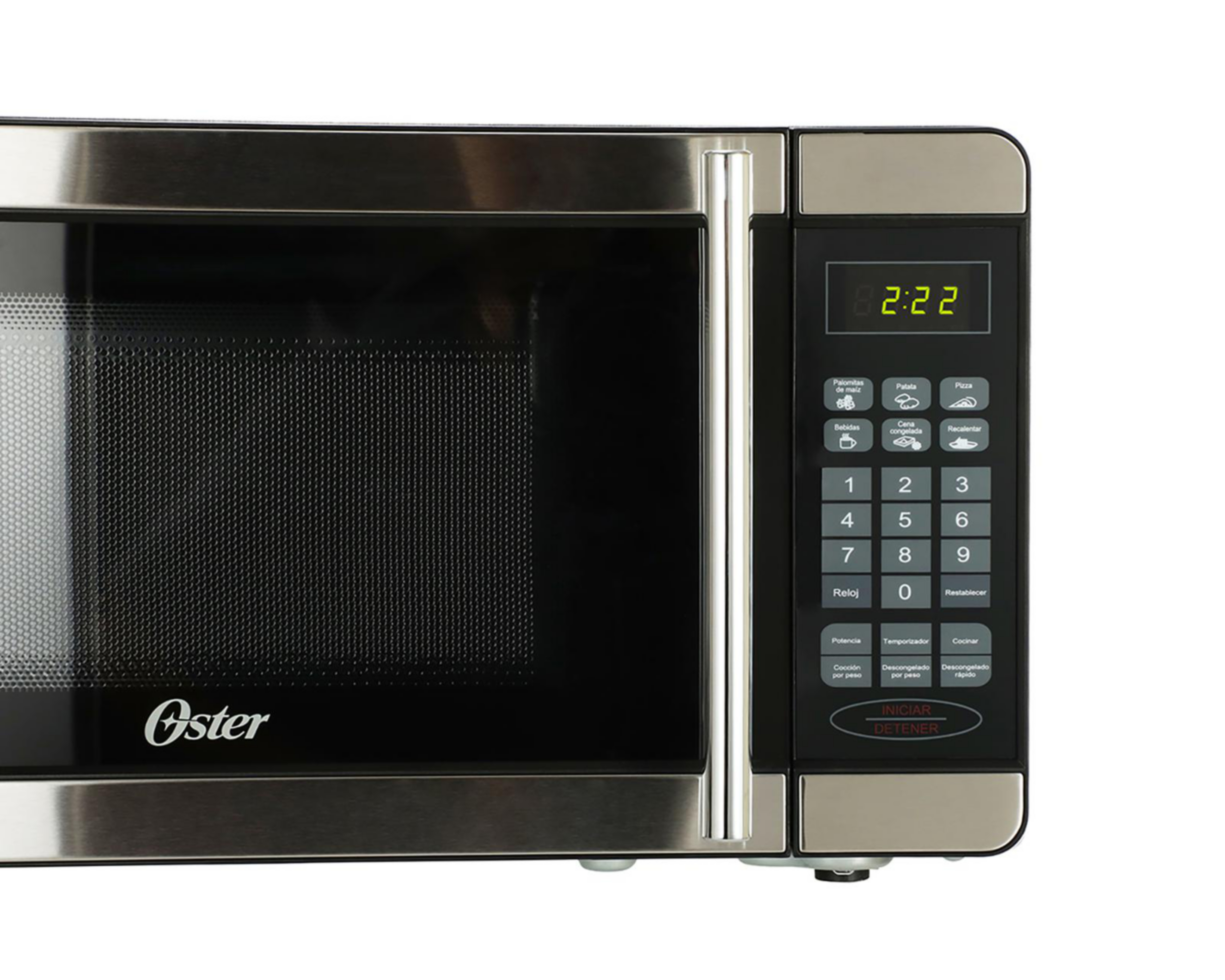 Foto 5 pulgar | Horno de Microondas Oster 0.7 Pies OGYW3701 Plateado