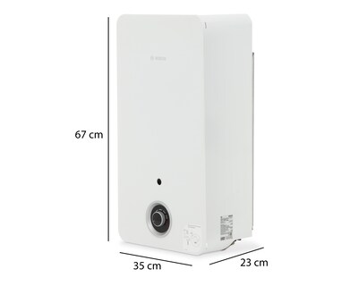 Foto 5 | Calentador de Agua de Paso Bosch Balanz 13 Gas Natural