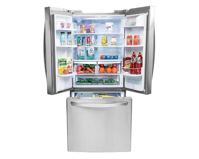 Foto 3 | Refrigerador Inverter LG French Door 22 Pies Acero GF22WGS