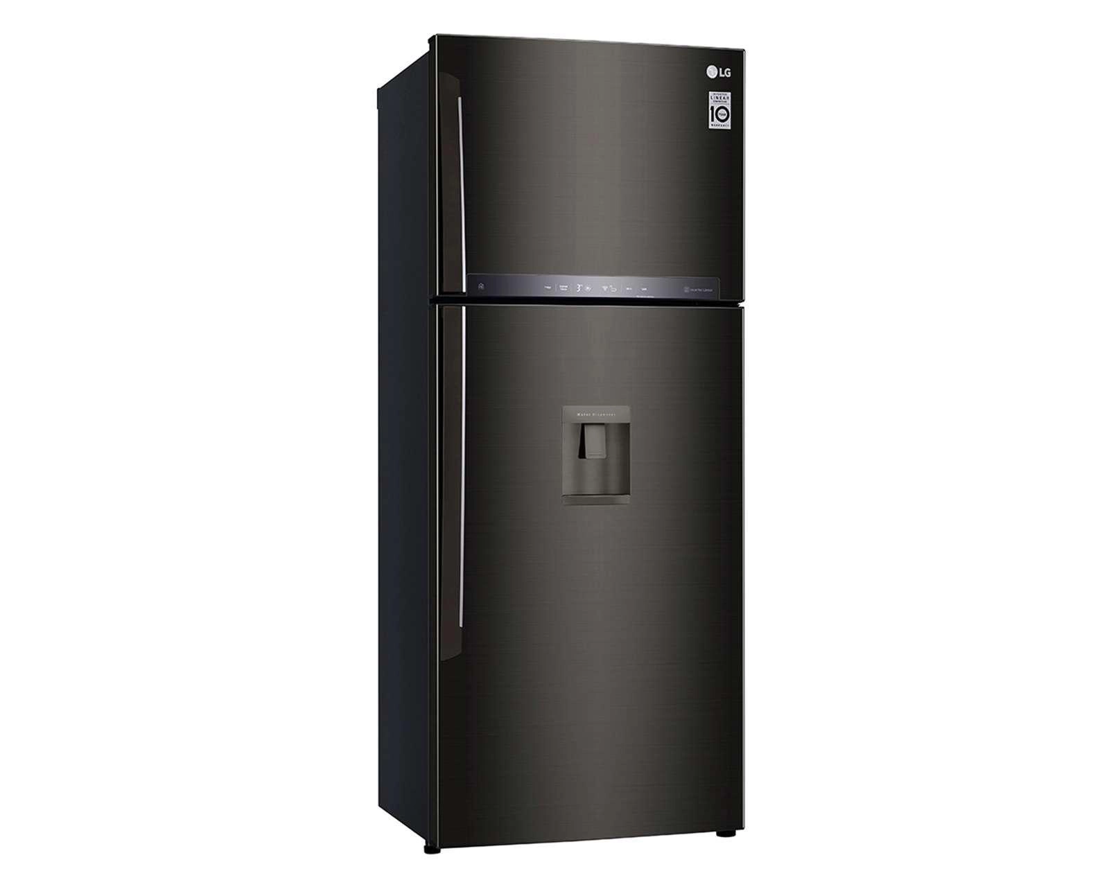 Foto 2 pulgar | Refrigerador LG Top Mount 15 Pies Negro LT44AGD