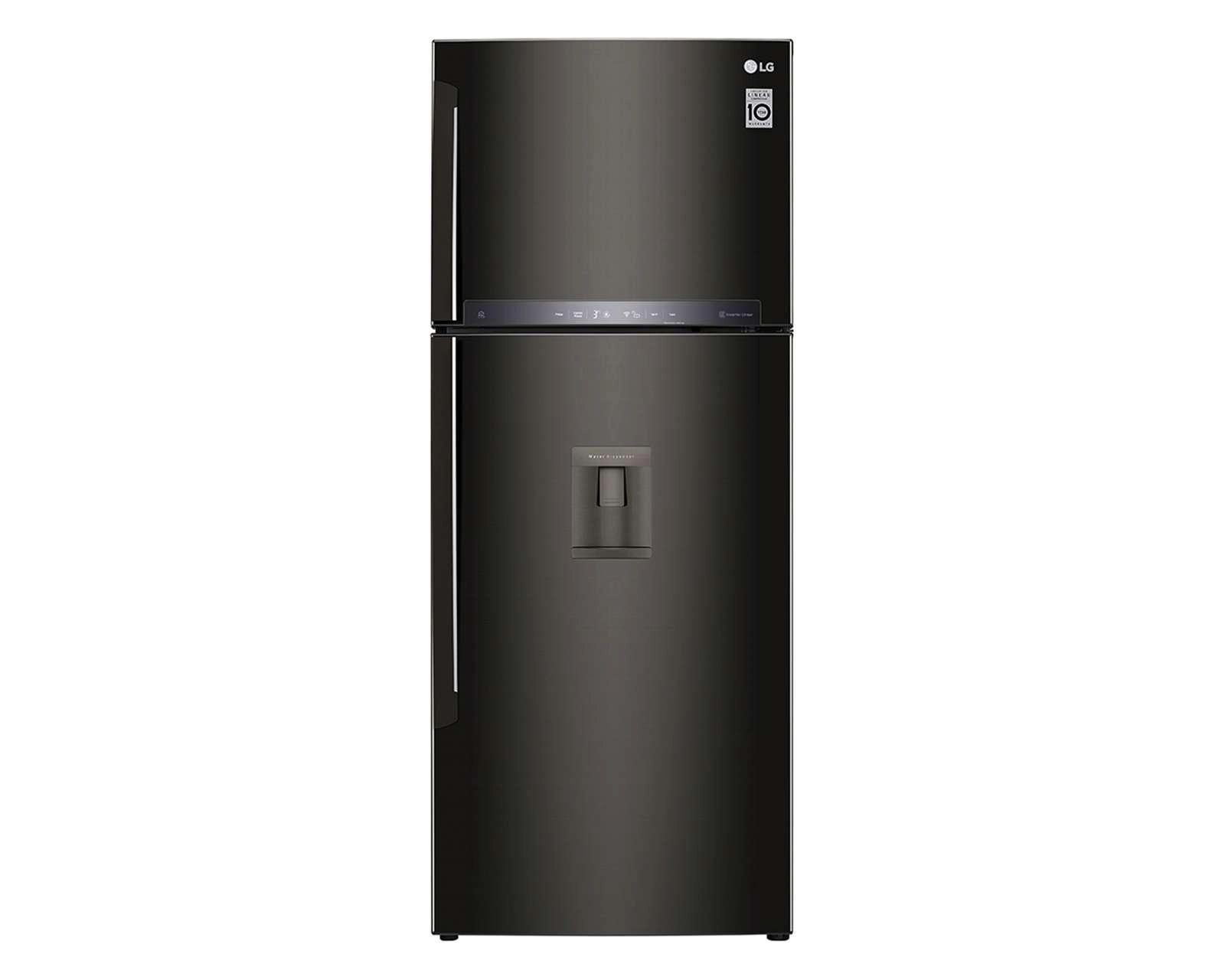 Foto 3 pulgar | Refrigerador LG Top Mount 15 Pies Negro LT44AGD