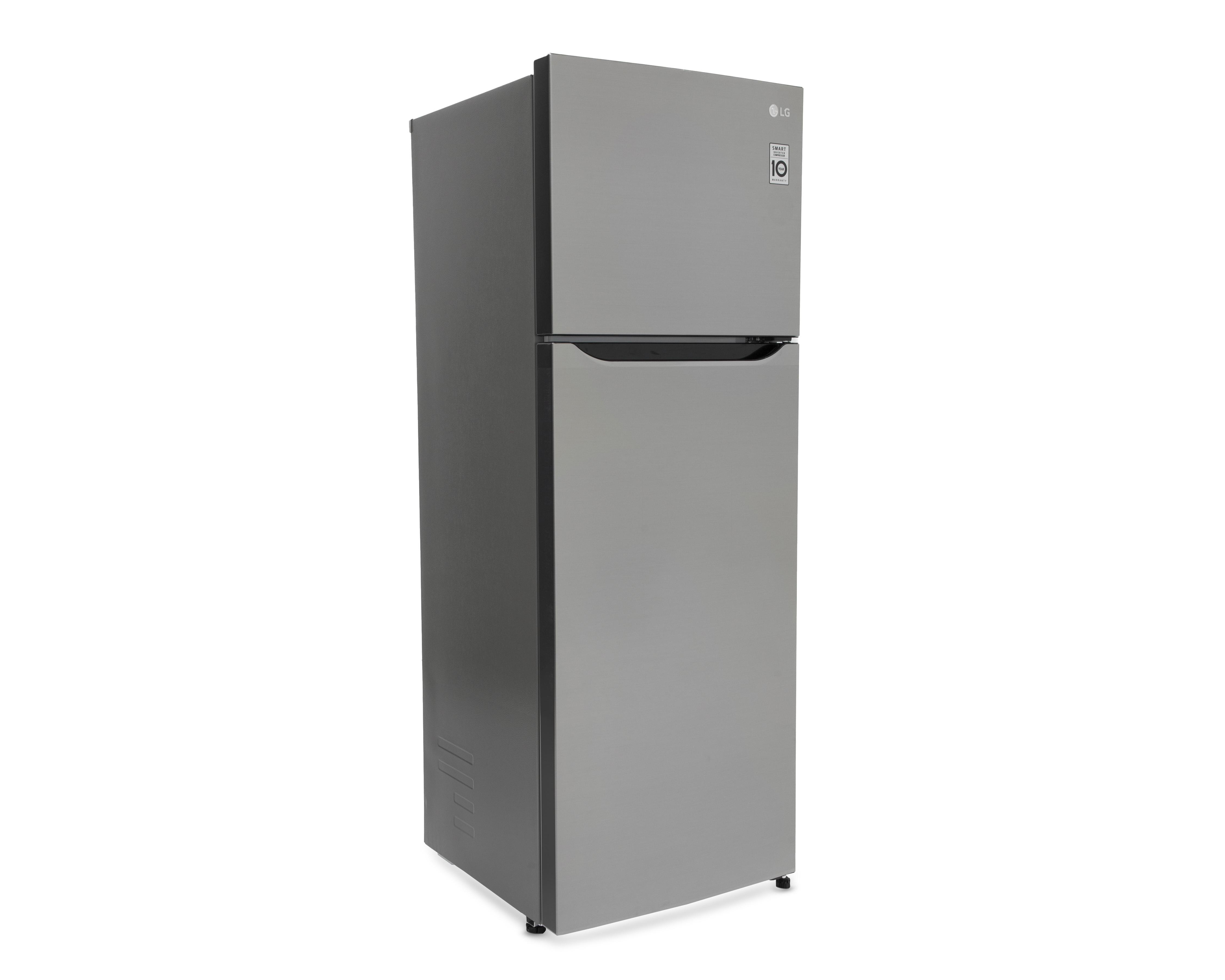 Refrigerador LG Top Mount 11 Pies Acero Inoxidable