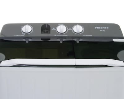 Foto 3 | Lavadora Hisense Dos Tinas WSA1302P 13 kg Blanca