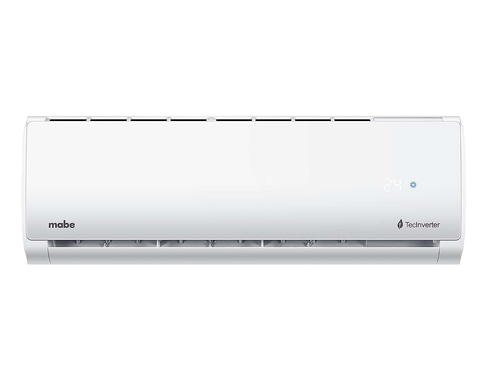 Minisplit Mabe Inverter 1 Tonelada 220V Frío y Calor MMI12HDBWCA6MC8 $15,799