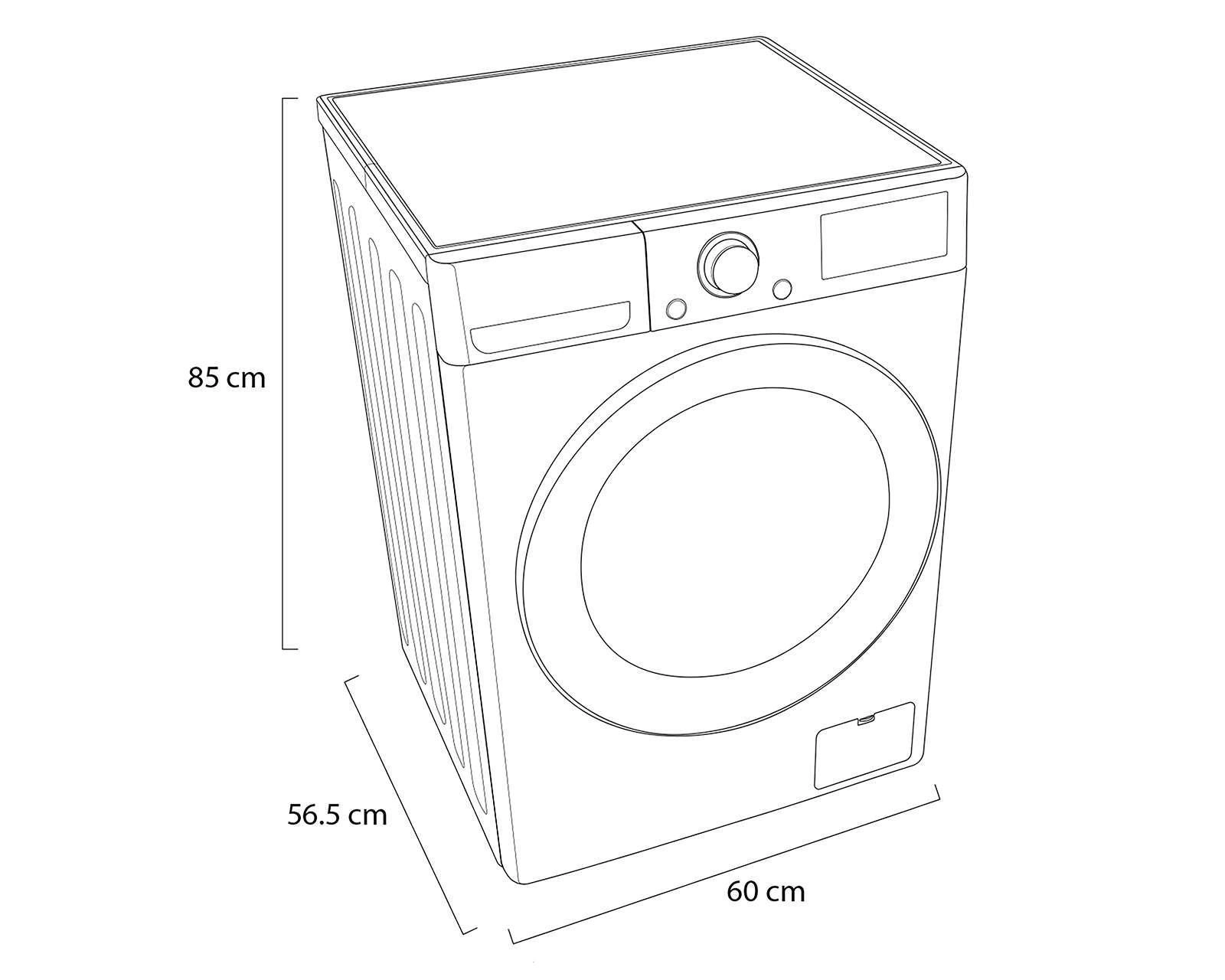 Foto 7 | Lavasecadora LG Digital WD12VVC4S6S 12kg / 7kg Acero Inoxidable