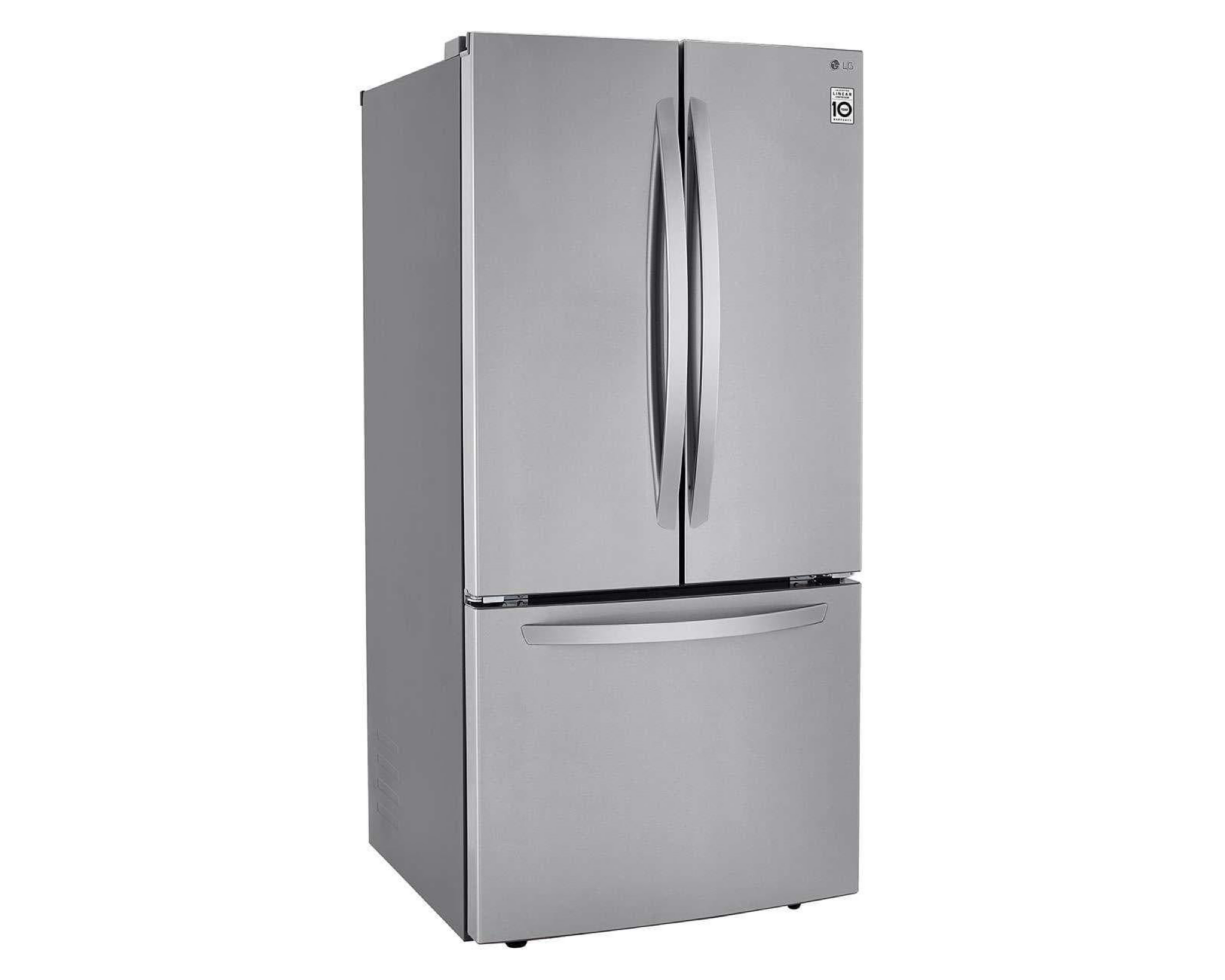 Foto 2 pulgar | Refrigerador Inverter LG French Door 25 Pies Plateado LM65BGS