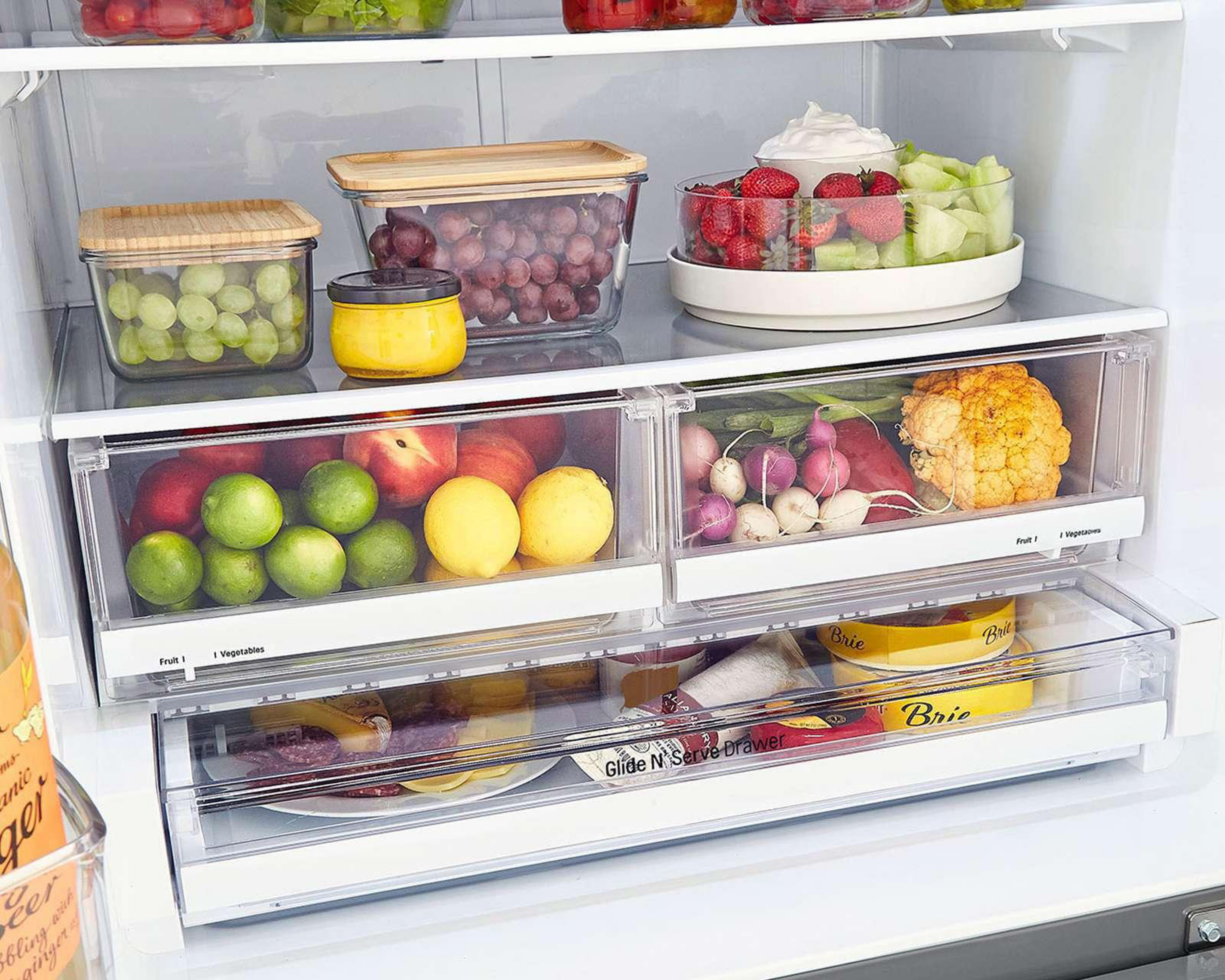 Foto 4 | Refrigerador Inverter LG French Door 25 Pies Plateado LM65BGS