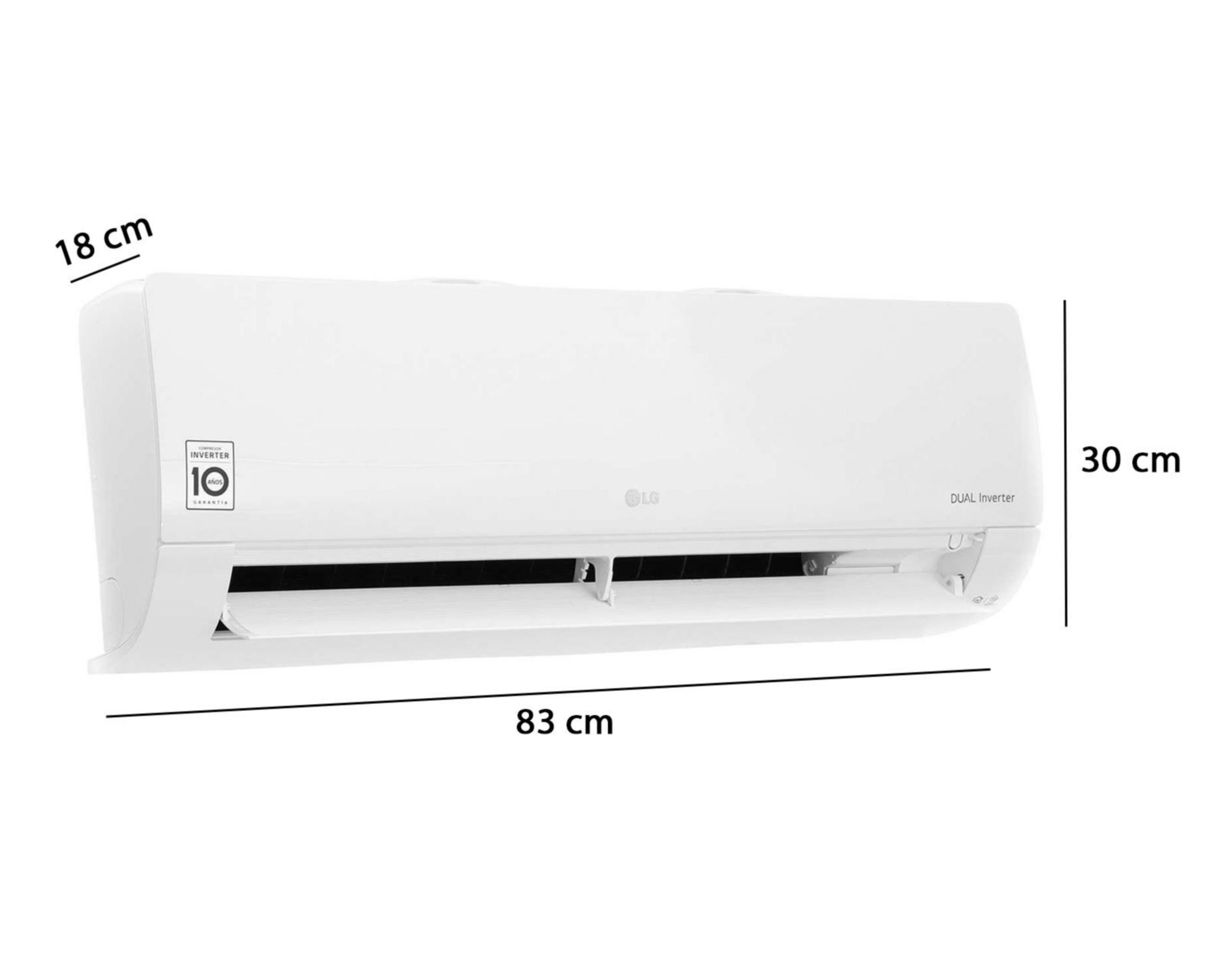 Foto 7 | Minisplit LG Dual Compresor 1 Tonelada Solo Frío VM121H9/K