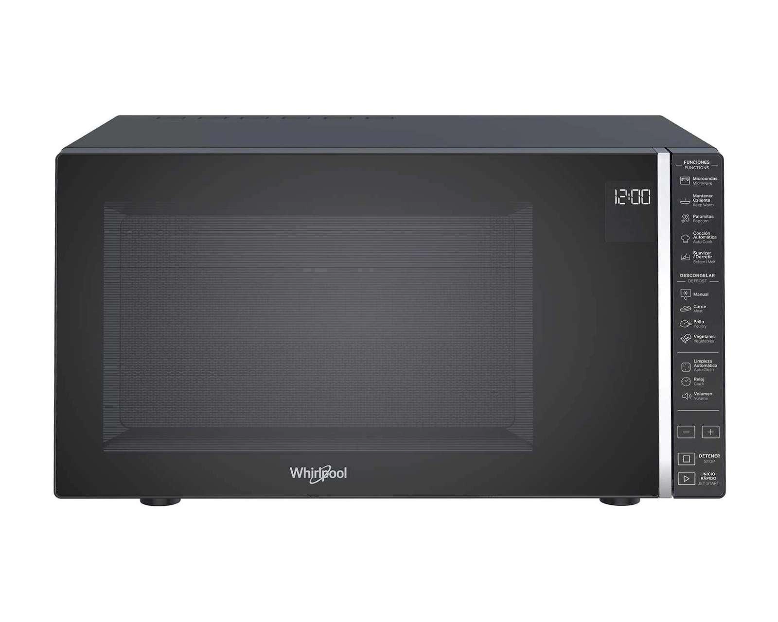 Horno de Microondas Whirlpool 1.1 Pies WM1811B Negro