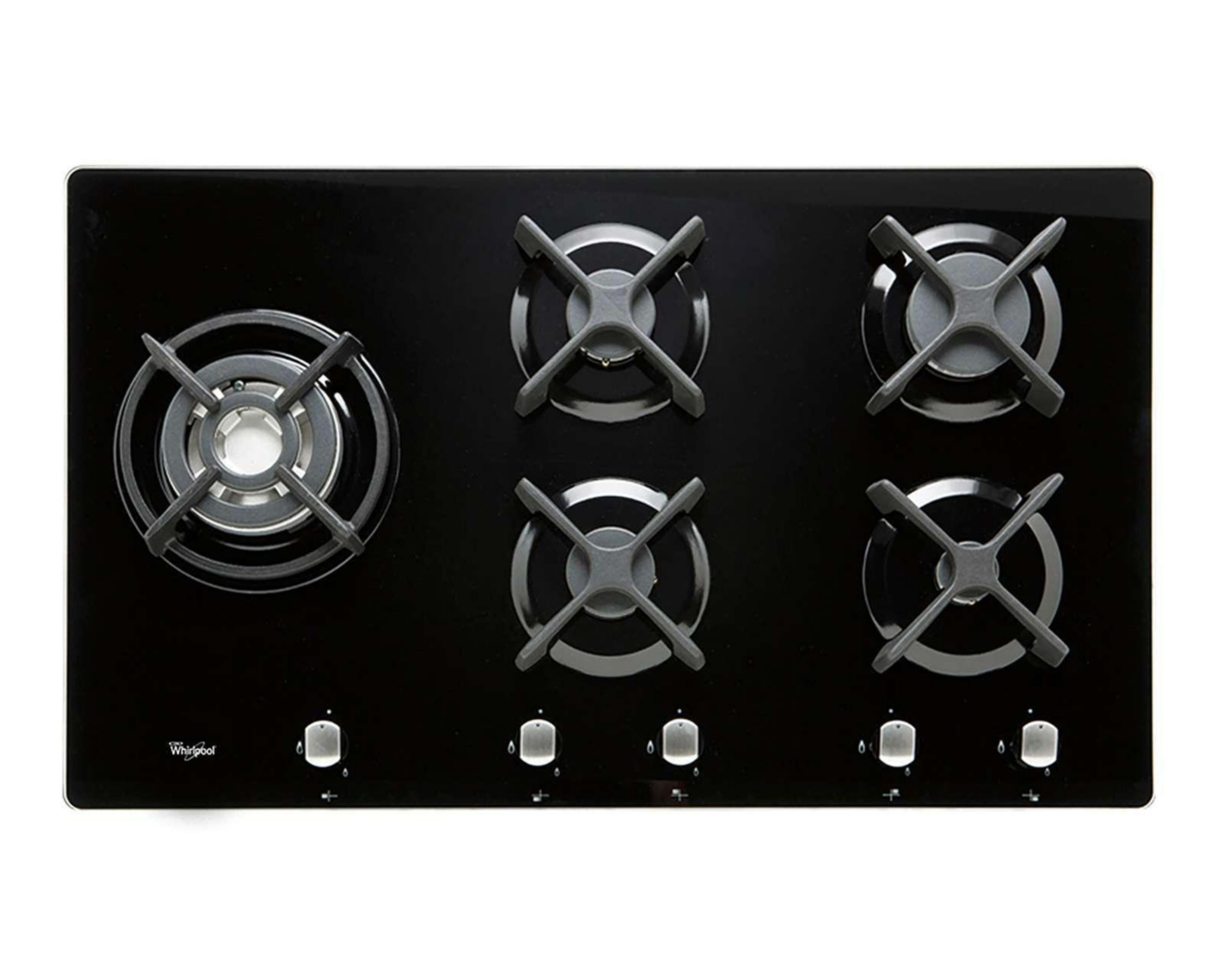 Parrilla Empotrable Whirlpool 36" de Gas AKT935NB Negra