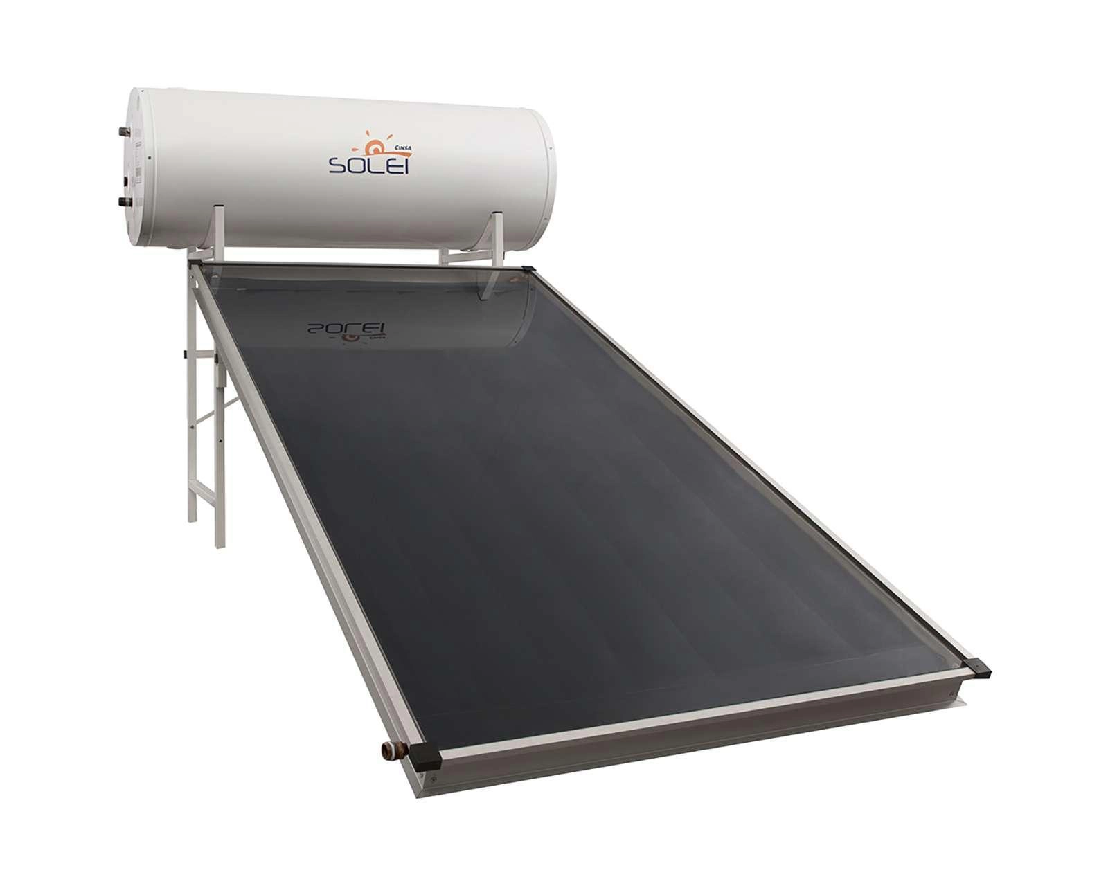 Calentador de Agua Solar Cinsa SOLEI VCA-SL 150 L F 3 Servicios