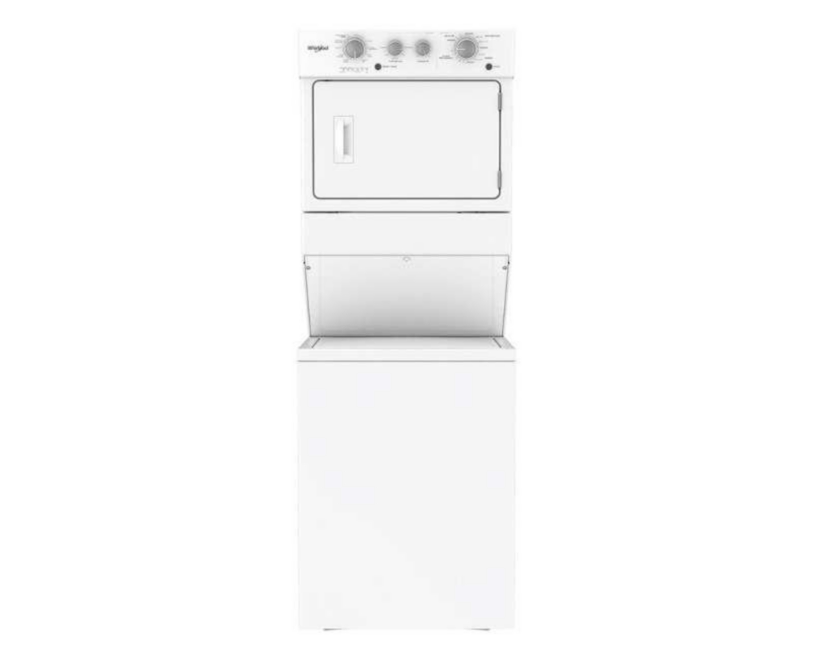 Foto 4 pulgar | Centro de Lavado Whirlpool Eléctrico 7MWET4027HW 20 kg Blanco