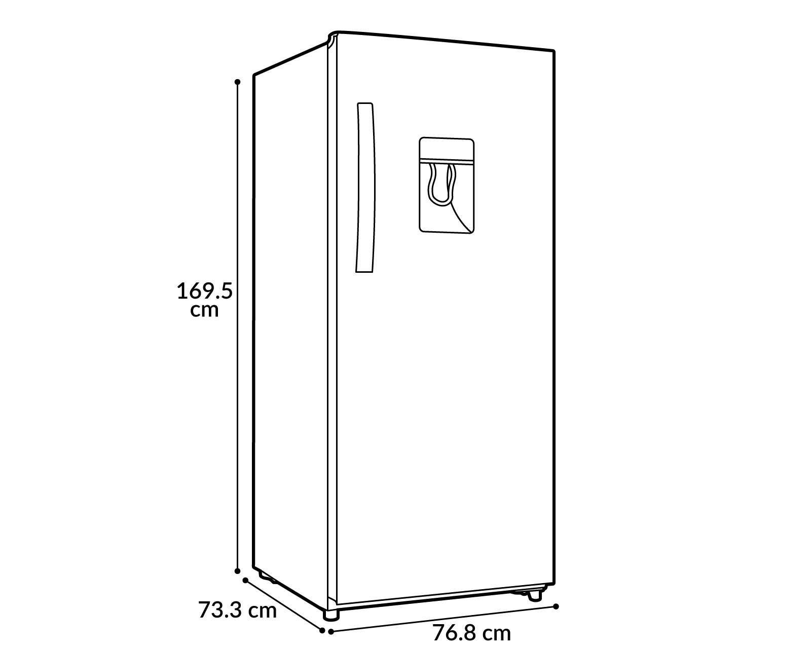 Foto 3 pulgar | Refrigerador Whirlpool Una Puerta 18 Pies Acero Inoxidable WSR57R18DM