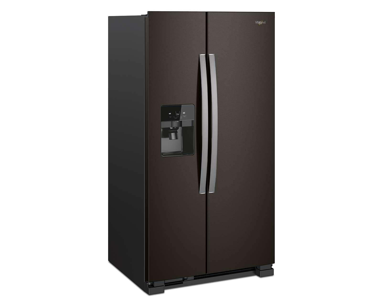 Foto 2 pulgar | Refrigerador Whirlpool WD5720V Side by Side 25 Pies Negro