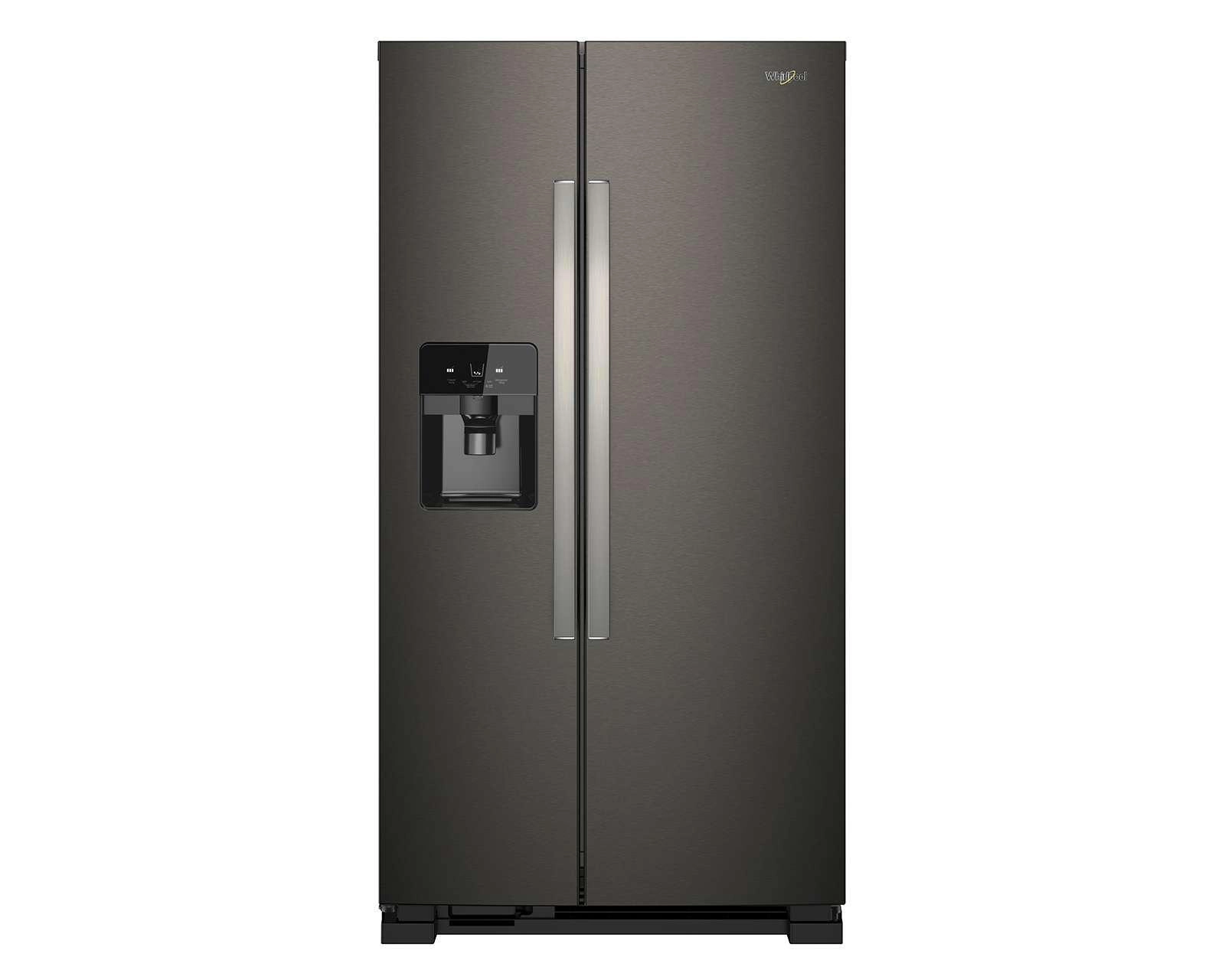 Foto 3 pulgar | Refrigerador Whirlpool WD5720V Side by Side 25 Pies Negro