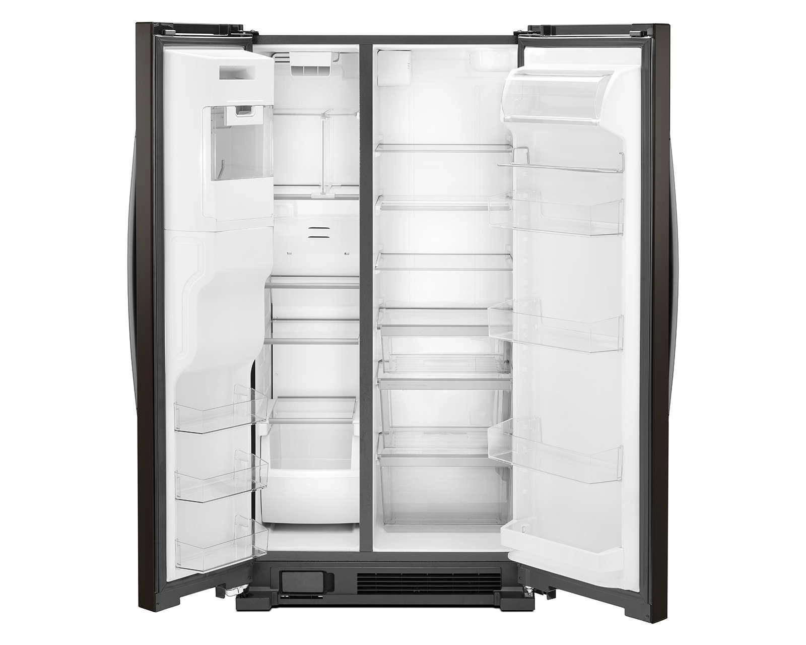 Foto 4 pulgar | Refrigerador Whirlpool WD5720V Side by Side 25 Pies Negro