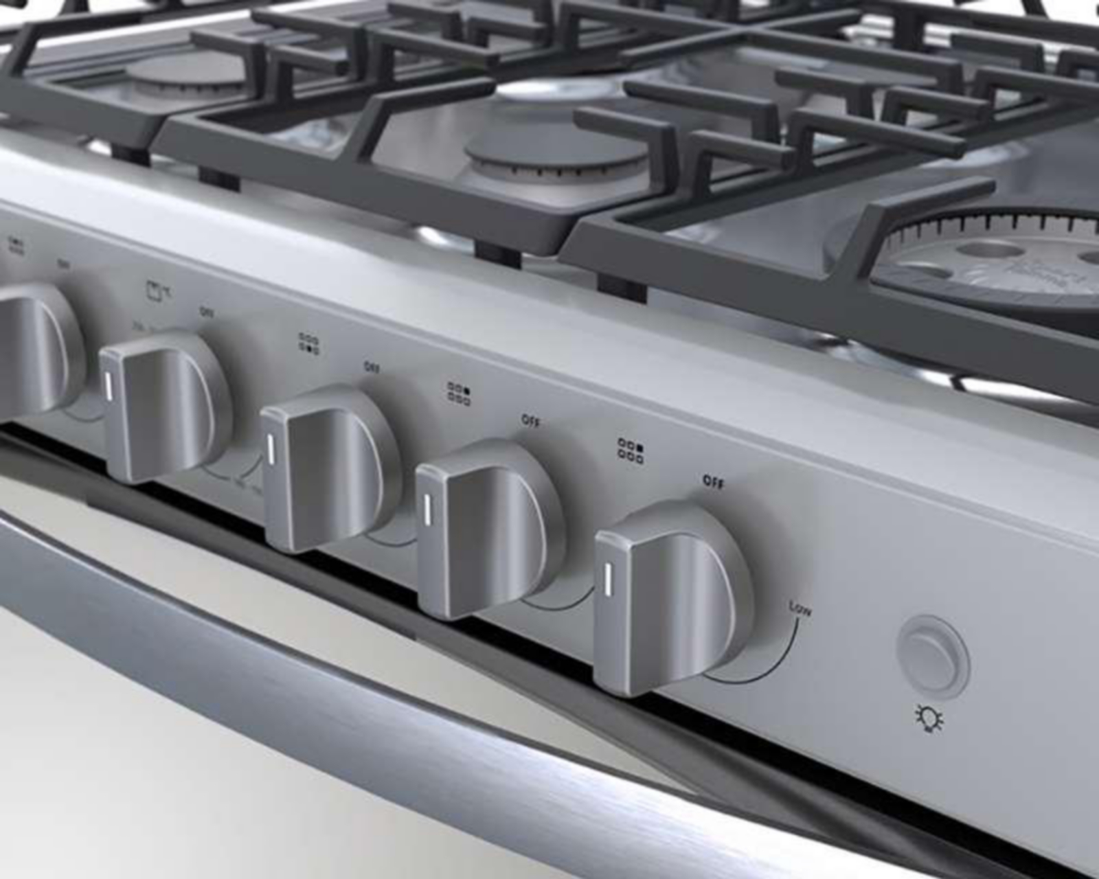 Foto 5 | Estufa Whirlpool de Empotre 30" con 6 Quemadores de Gas WER3100D