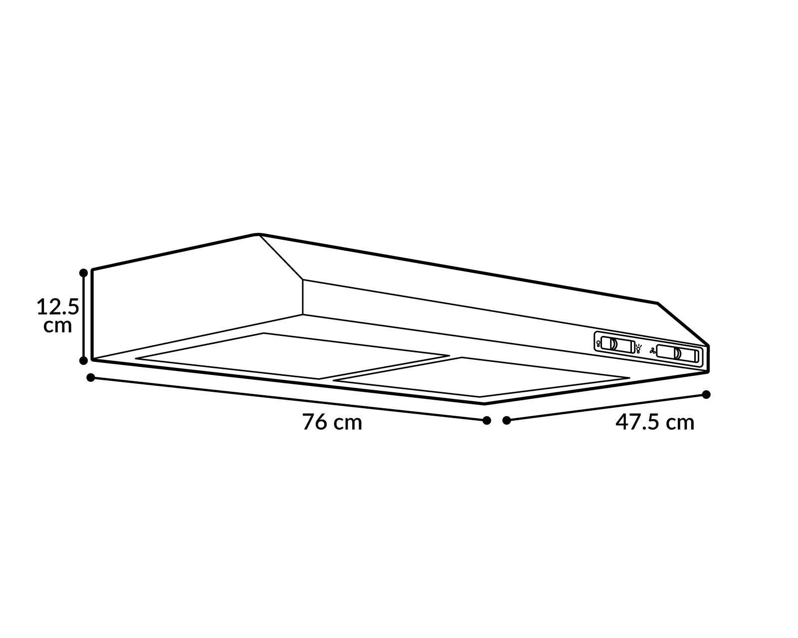 Foto 5 | Campana Acros 30" de Pared Silver