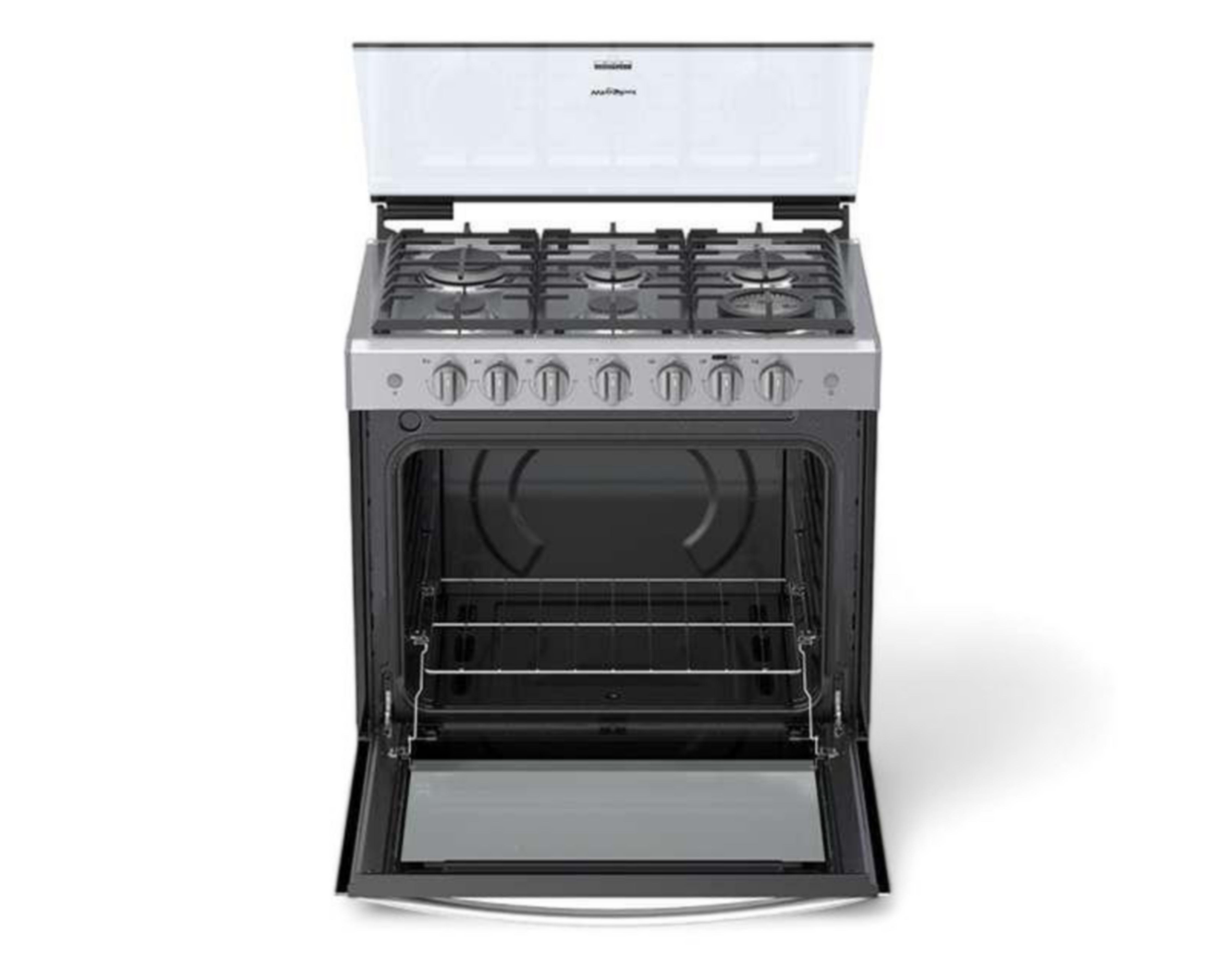 Foto 4 pulgar | Estufa Whirlpool de Empotre 30" con 6 Quemadores de Gas WER5100S