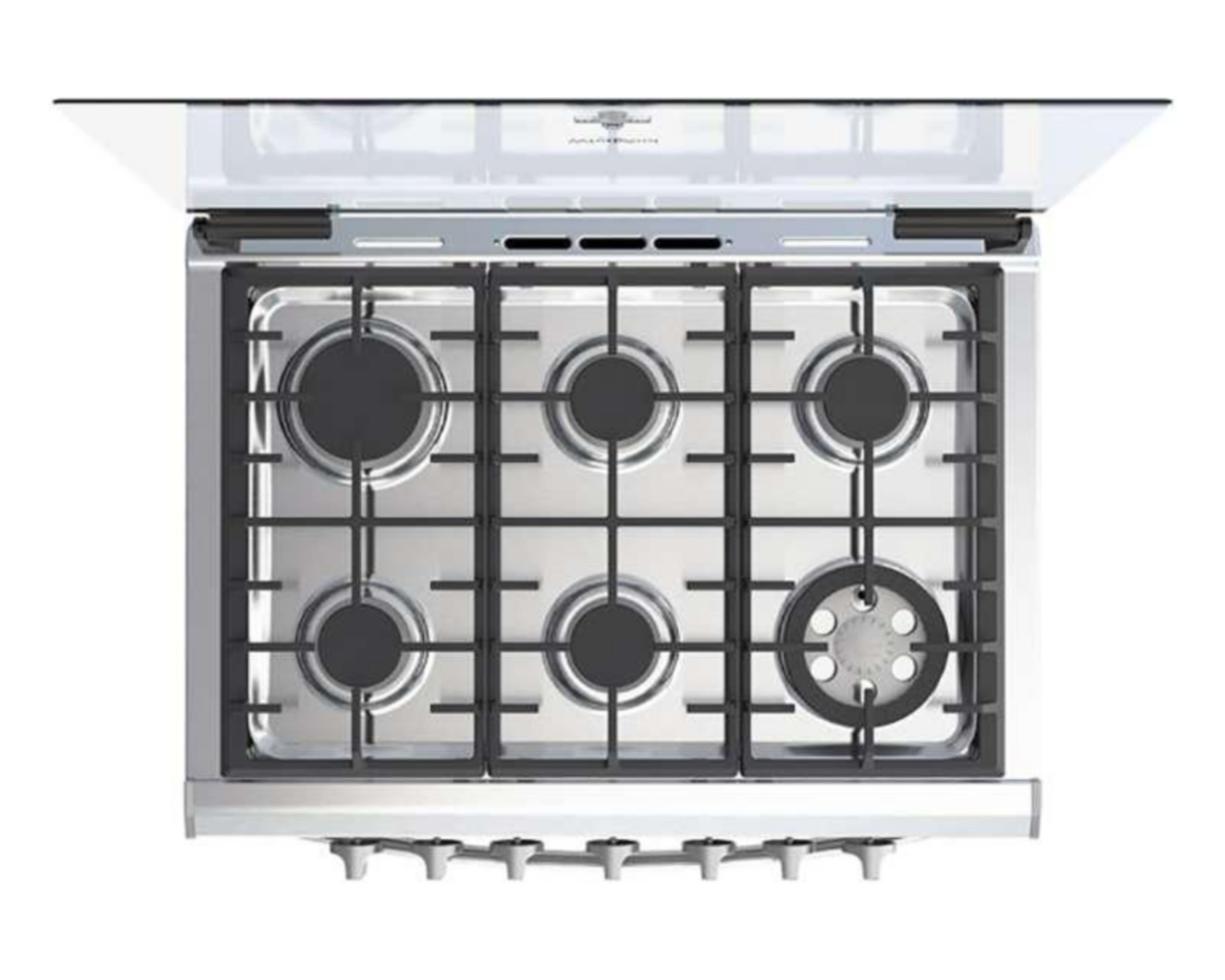 Foto 5 pulgar | Estufa Whirlpool de Empotre 30" con 6 Quemadores de Gas WER5100S