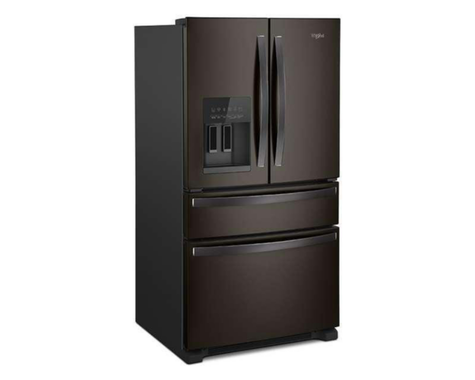 Foto 2 pulgar | Refrigerador Whirlpool French Door 25 Pies Negro WRX735SDHV