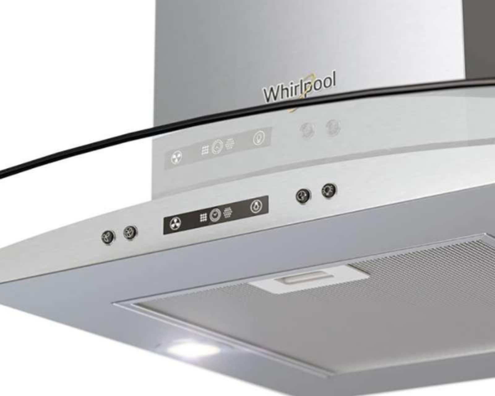 Foto 4 pulgar | Campana Whirlpool de Isla Acero Inoxidable