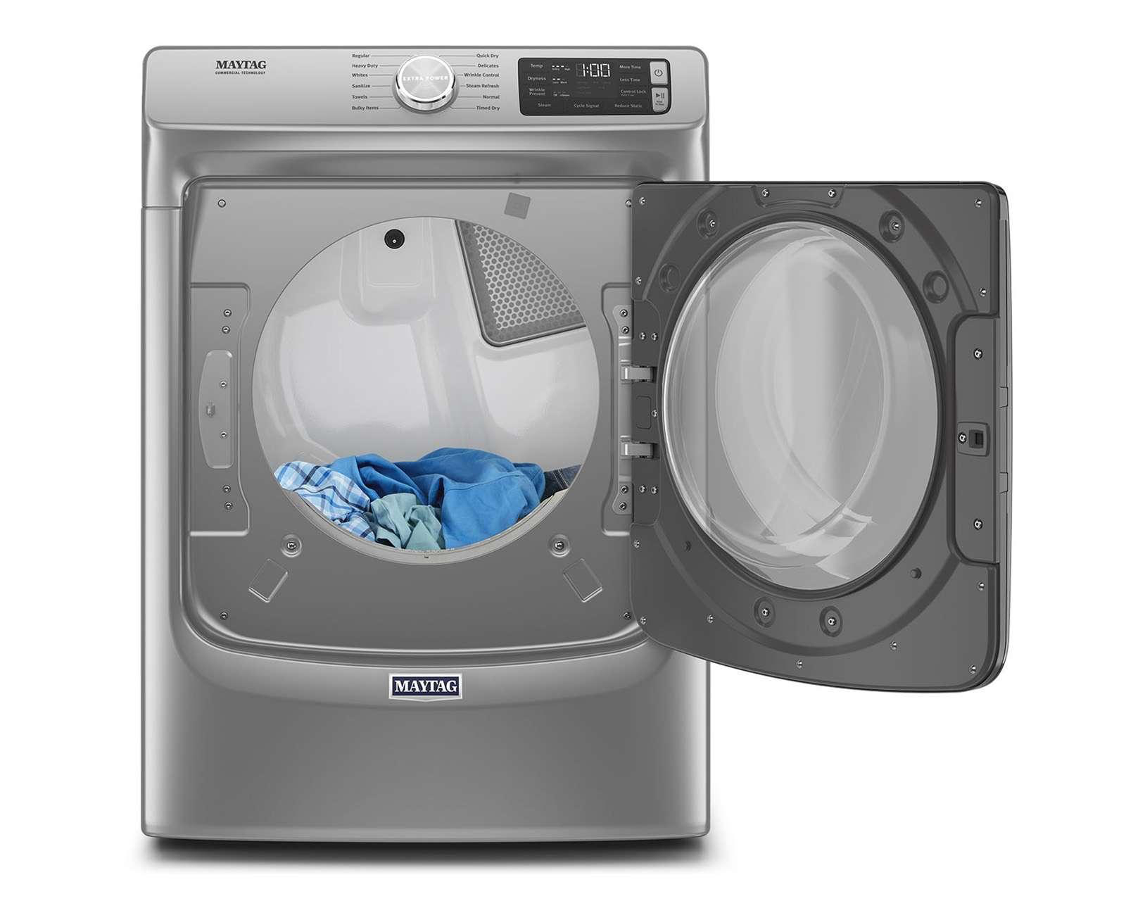 Foto 7 | Secadora Maytag Carga Frontal 7MMGD6630HC 22 kg Gris