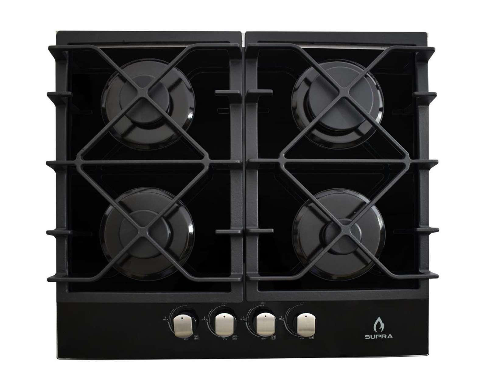 Parrilla Empotrable Supra 60 cm 4Q-TG-60 Negra $5,799