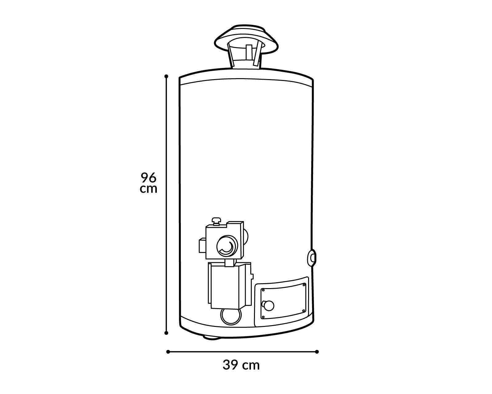 Foto 5 pulgar | Calentador de Agua Primo Plus 08LT 1.5 Servicios Gas LP