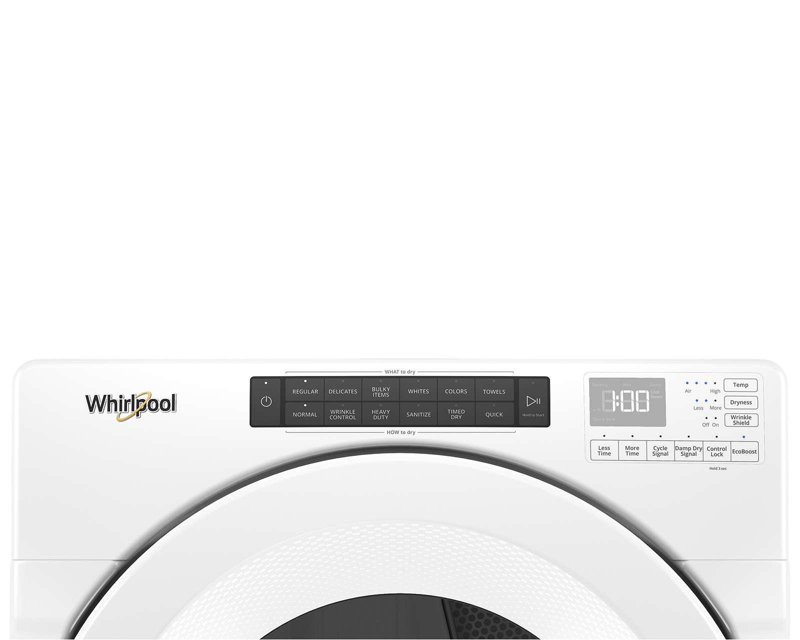 Foto 3 | Secadora Whirlpool Automática 7MWGD5622HW 18 kg Blanca