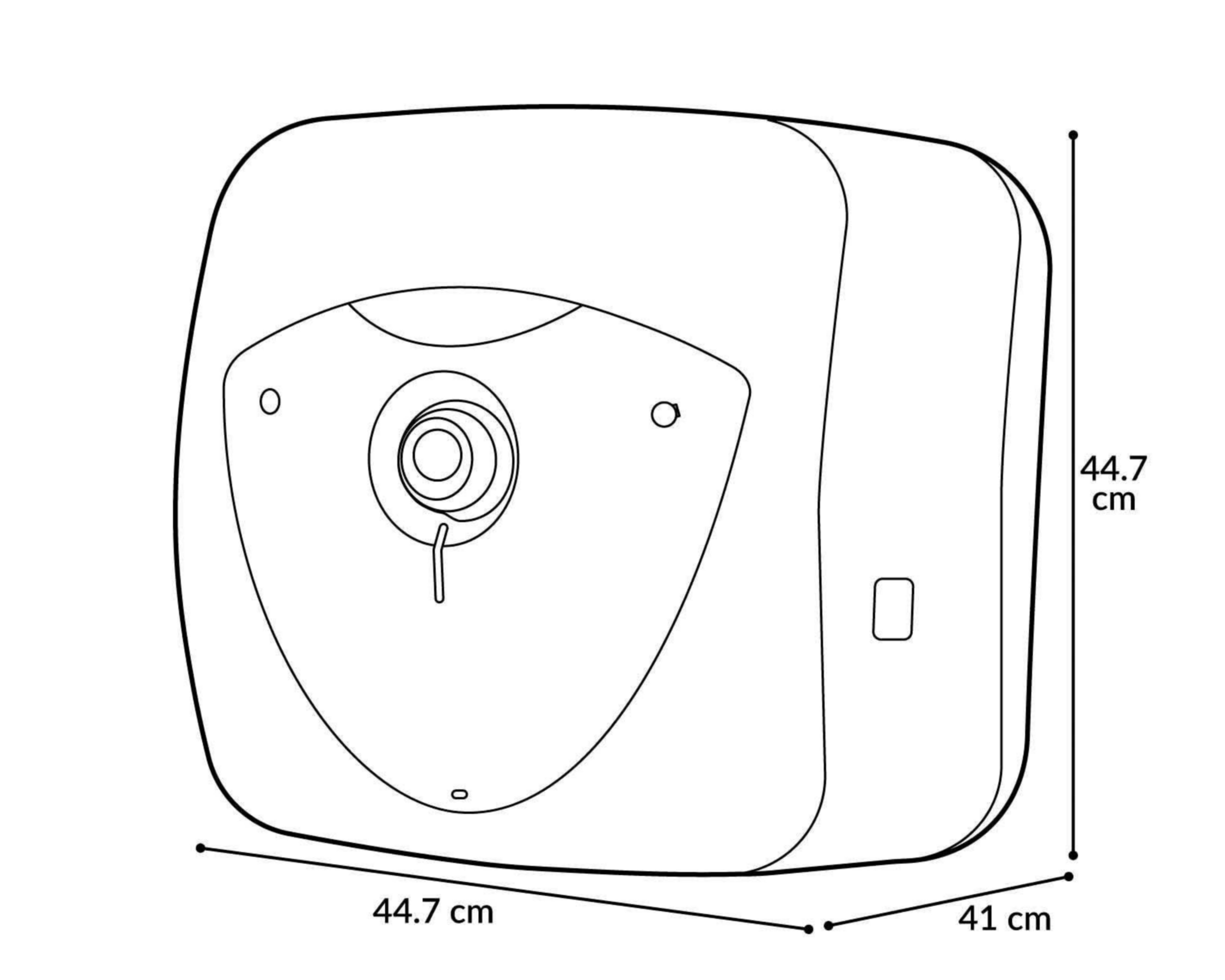 Foto 7 pulgar | Calentador de Agua Eléctrico Calorex LEVARE 30L 1 Servicio