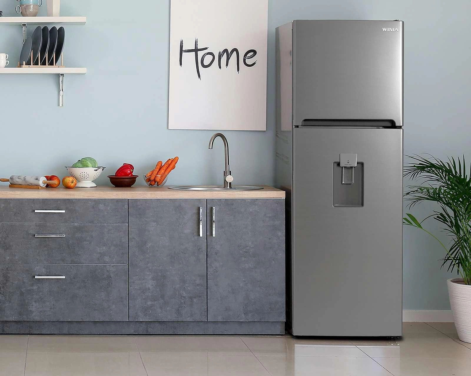 Foto 6 pulgar | Refrigerador Winia Top Mount 11 Pies Silver DFR-32210GND