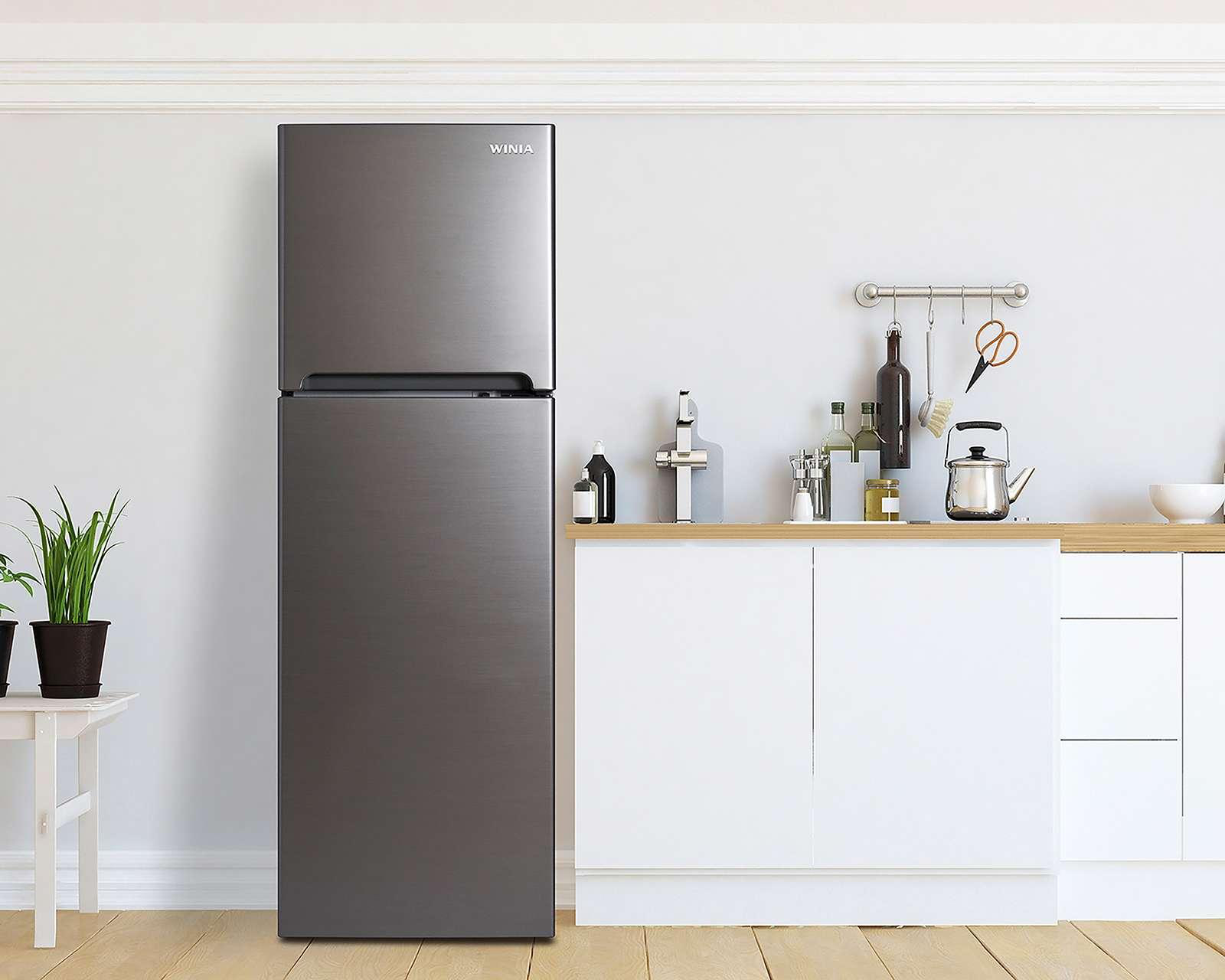 Foto 6 pulgar | Refrigerador Winia Top Mount 9 Pies Silver DFR-25210GN