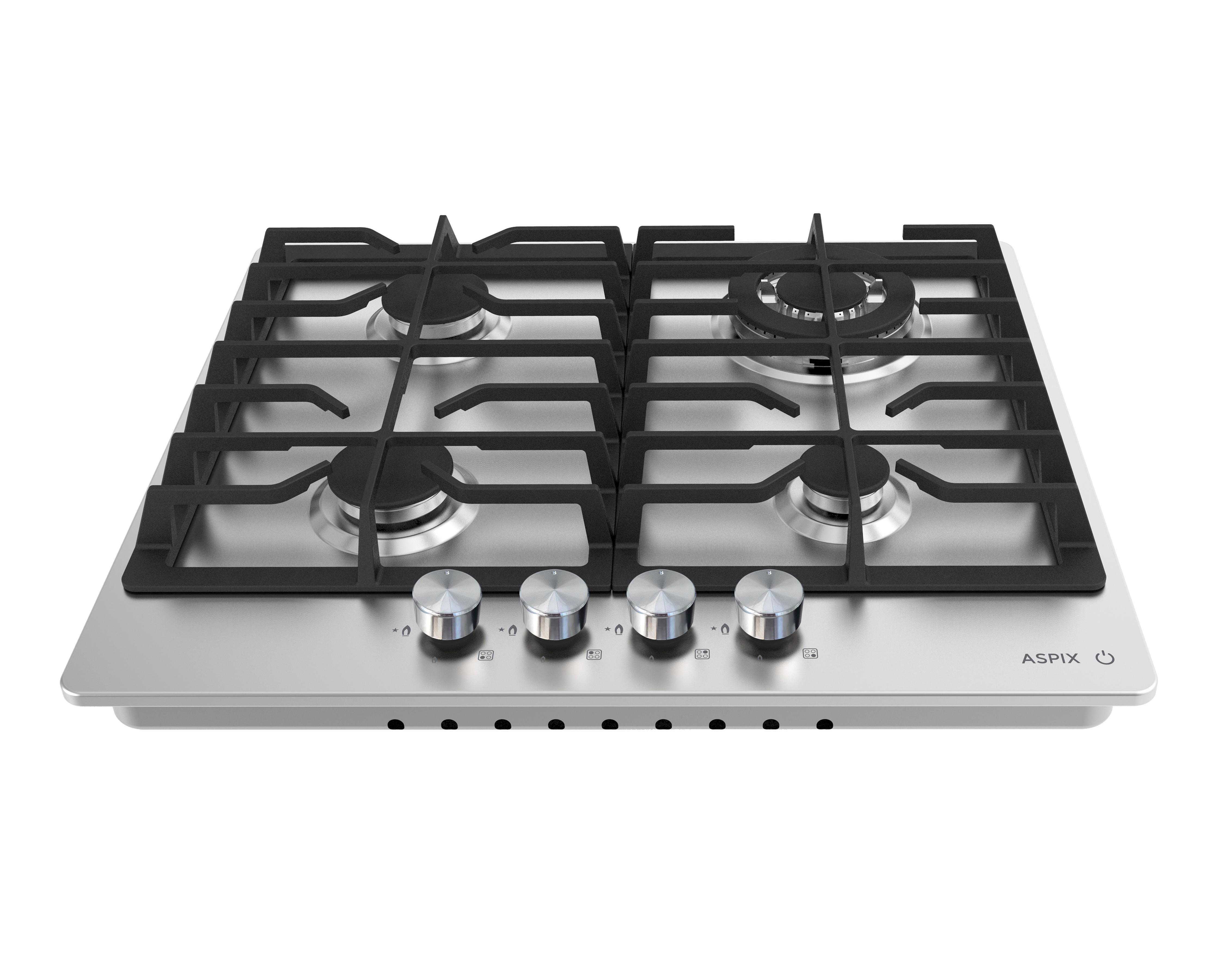 Foto 3 pulgar | Parrilla Empotrable Aspix de Gas XFS64 Plateado