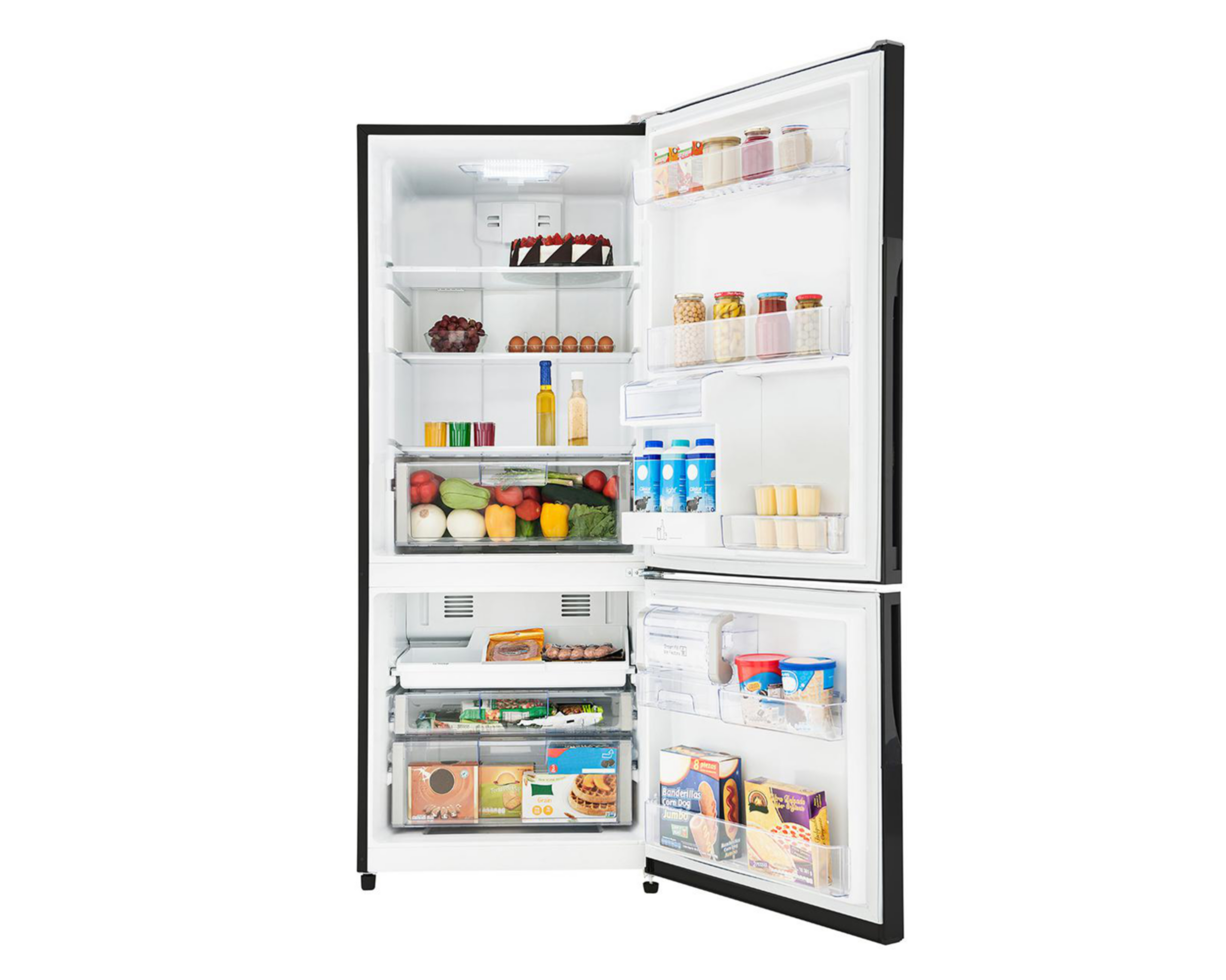 Foto 6 pulgar | Refrigerador Mabe RMB520IJMRP0 Bottom Mount 19 Pies Negro