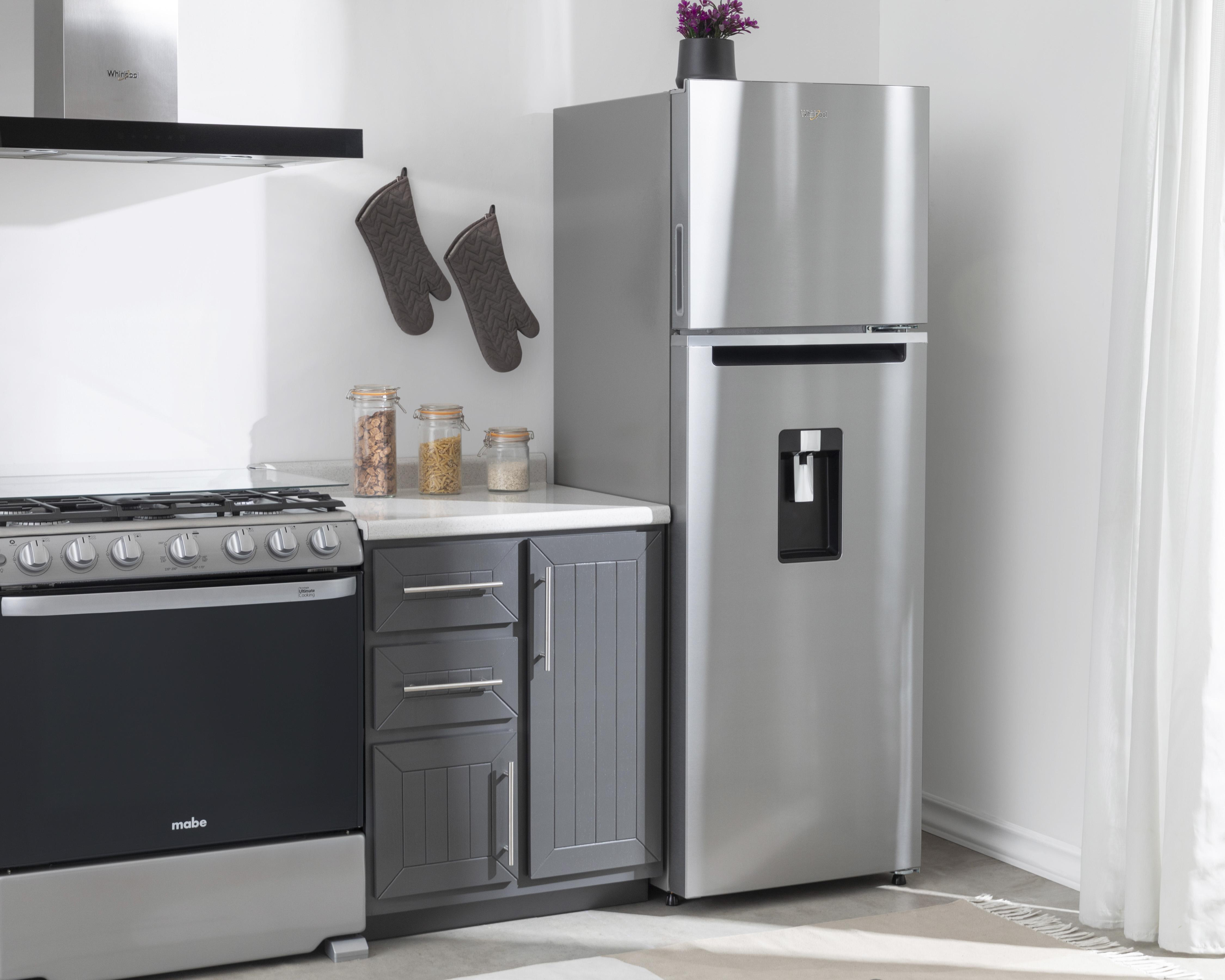 Foto 8 pulgar | Refrigerador Whirlpool Top Mount 14 Pies Gris