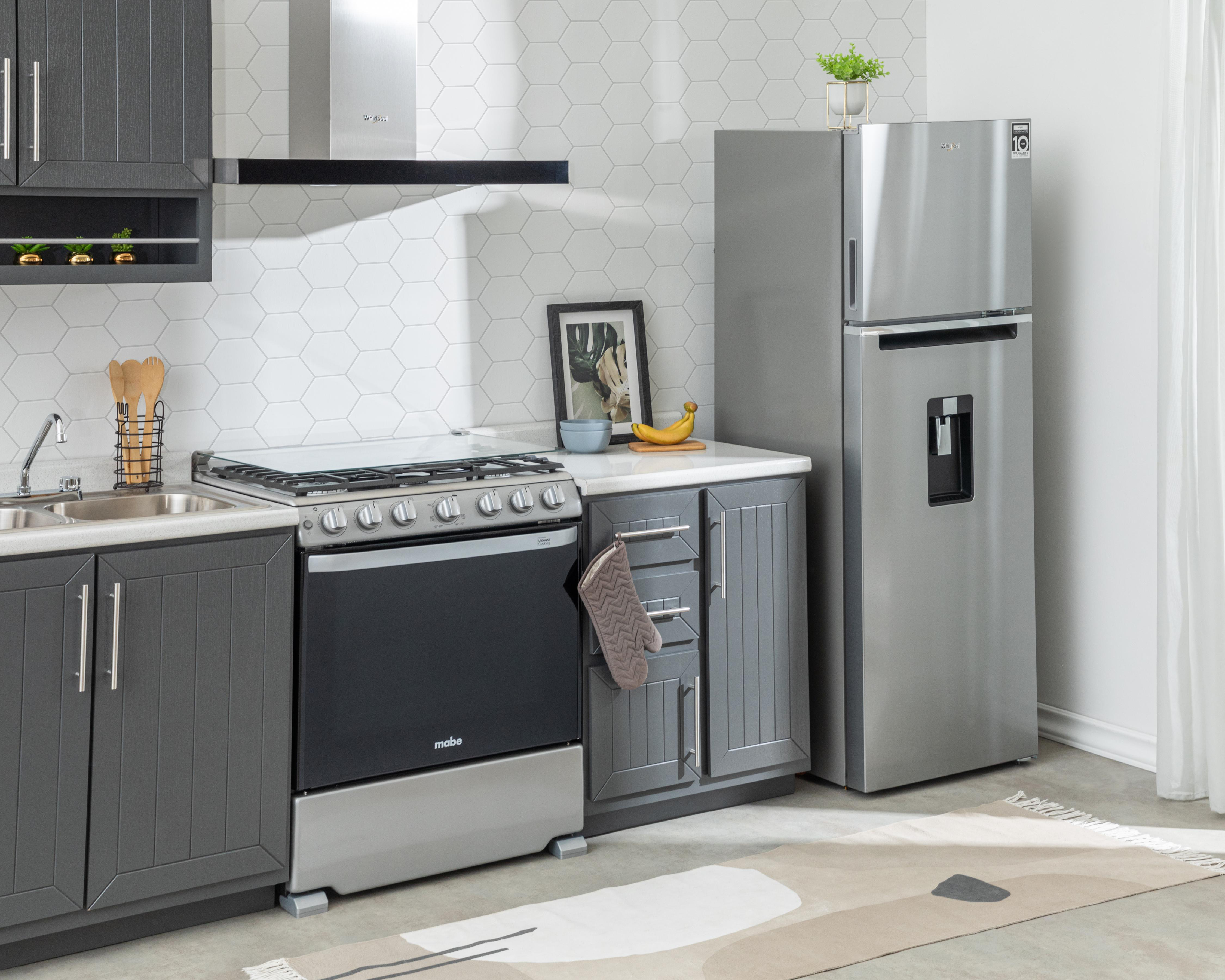 Foto 9 pulgar | Refrigerador Whirlpool Top Mount 14 Pies Gris