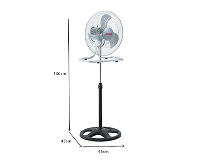 Foto 6 | Ventilador de Pedestal Dreamtech 16"